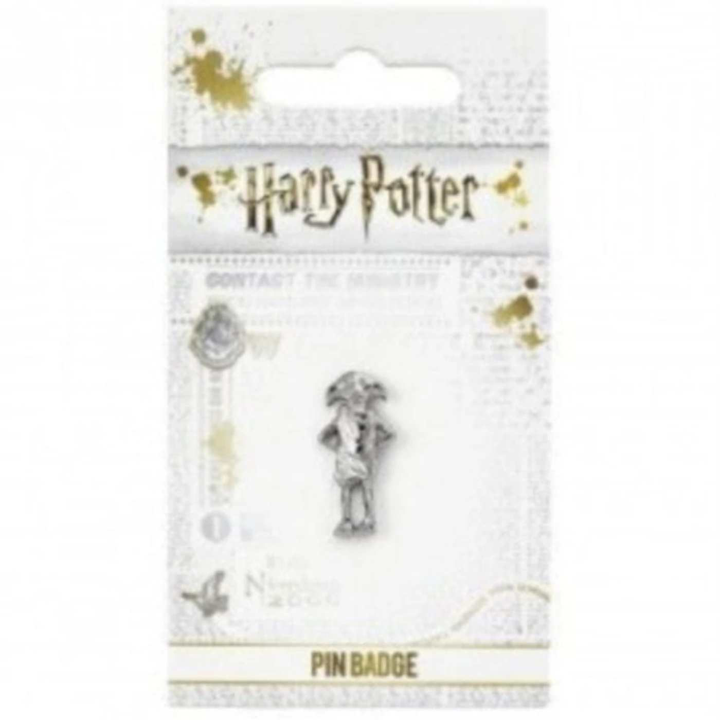 Harry Potter Badge Pin Metal - Dobby The House Elf Pin Badge