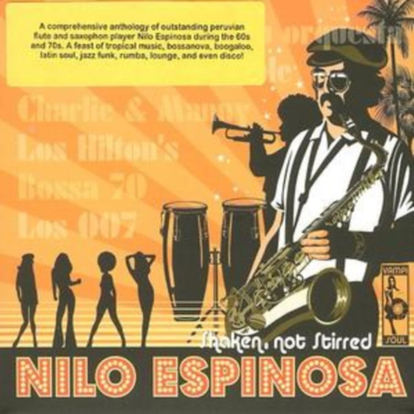 Nilo Espinosa CD - Shaken Not Stirred The Nilo Espinosa
