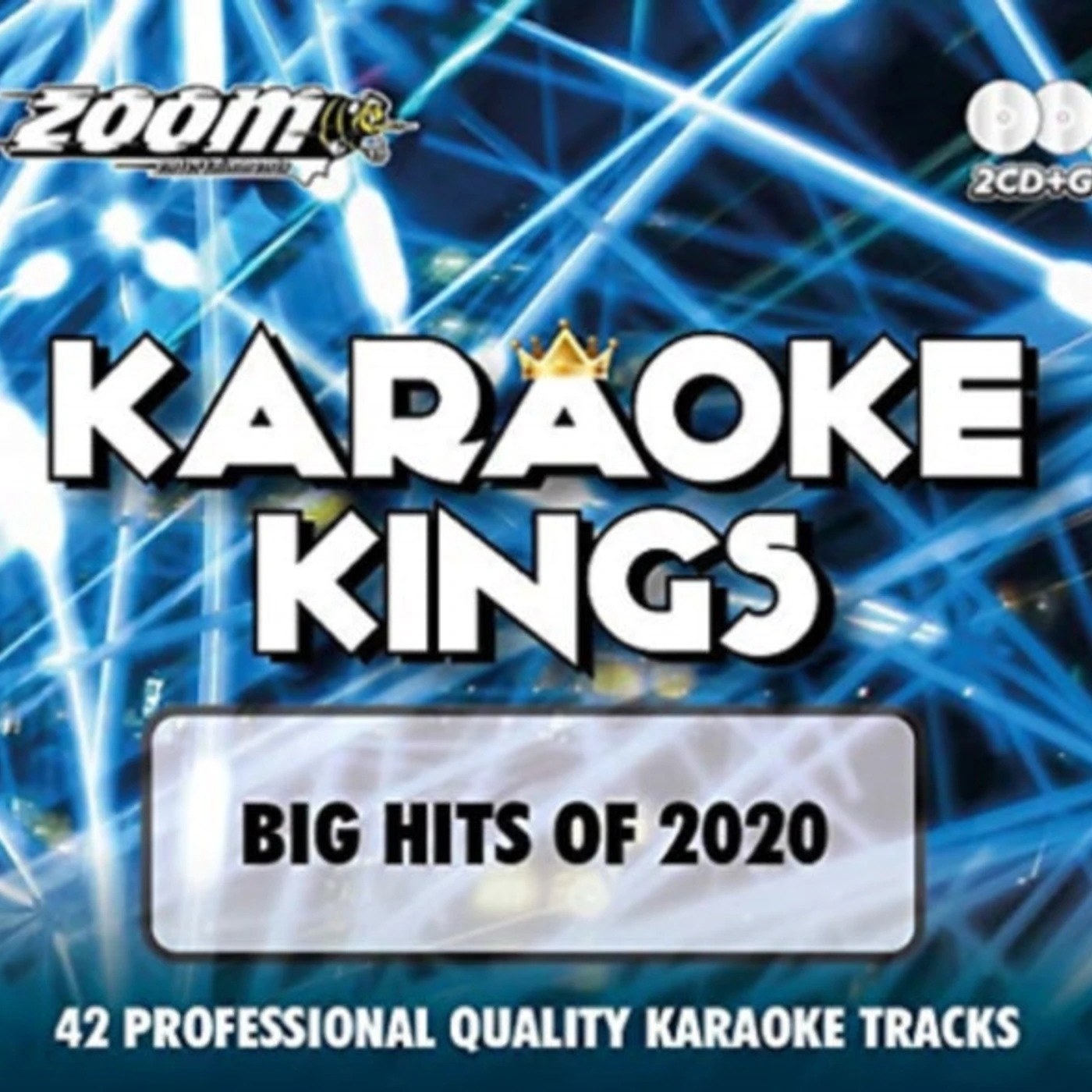 Zoom Karaoke CD - Karaoke Kings: Big Hits Of 2020 - 42 Songs (Cd+G)