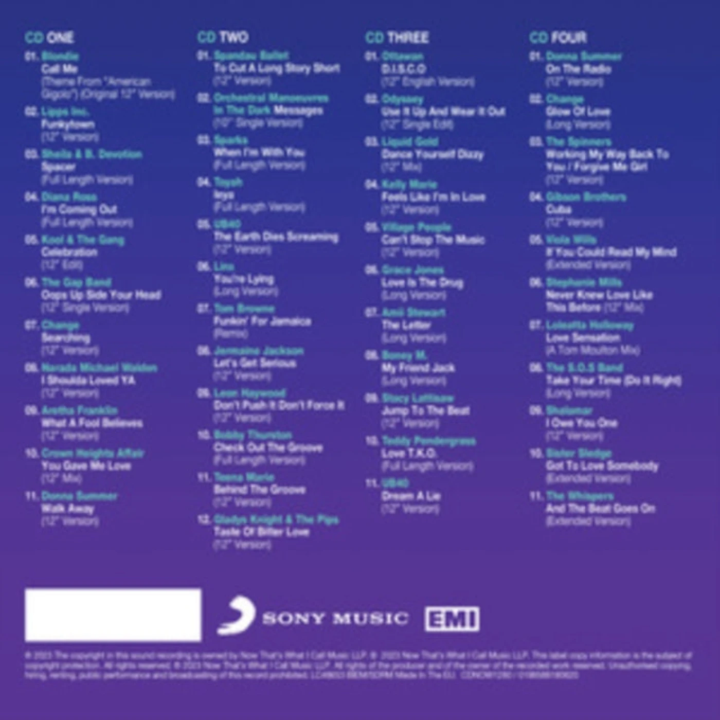 Various Artists CD - Now 12 Inch 80S: 1980