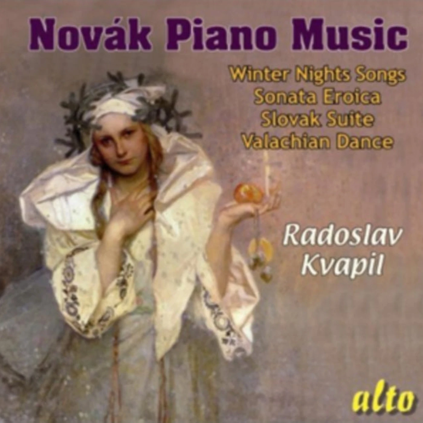 Radoslav Kvapil CD - Novak Piano Music / Sonata / Songs Winter Nights / Suite