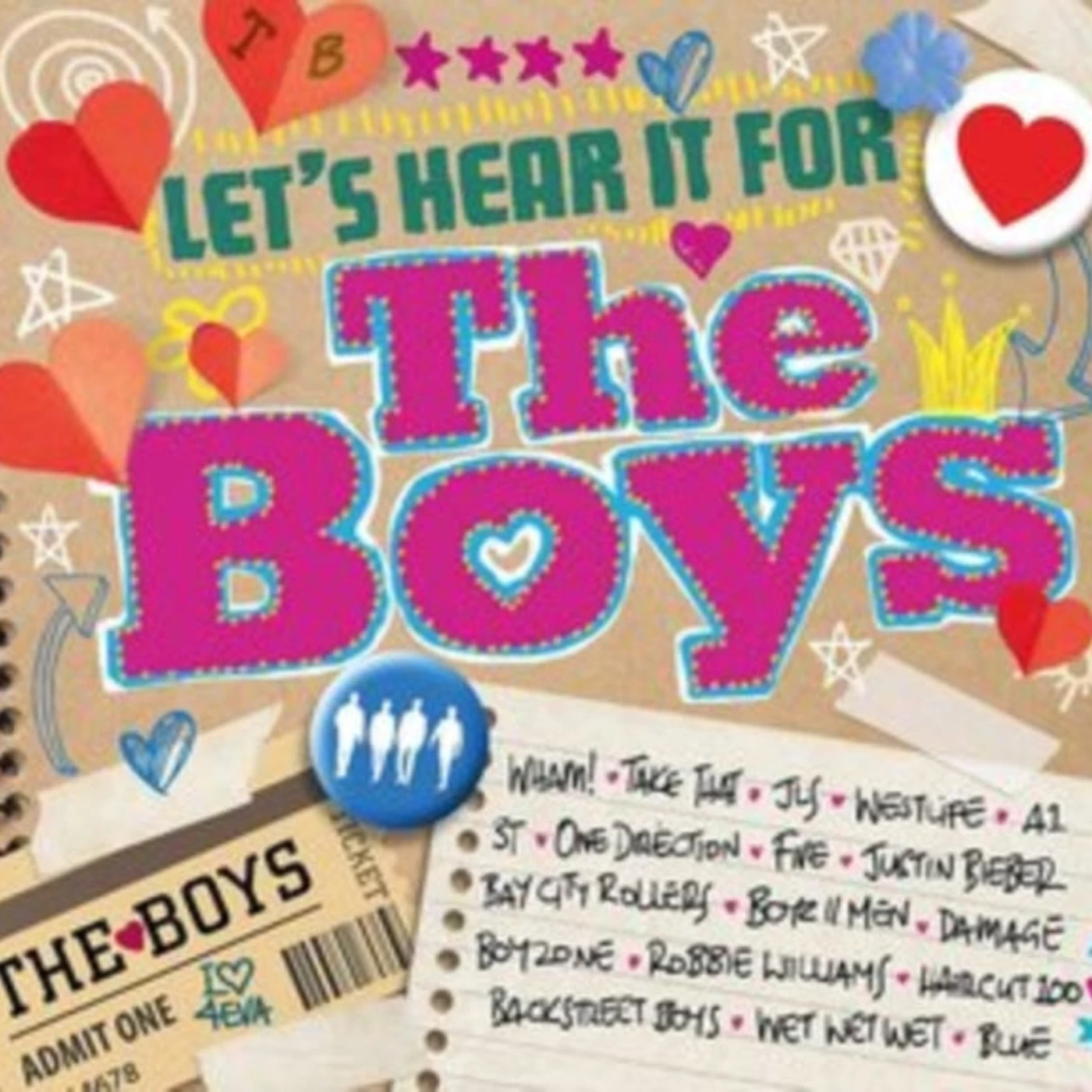 Various Artists CD - Lets Hear It For The Boys