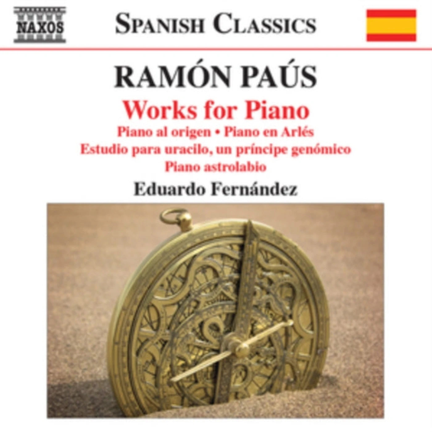 Eduardo Fernandez CD - Paus/Piano Works