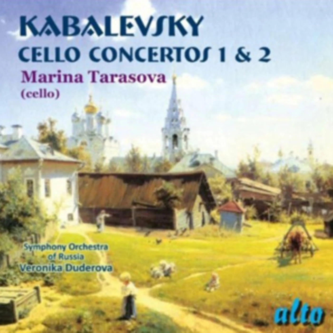 Marina Tarasova CD - Kabalevsky Cello Concs 1 & 2