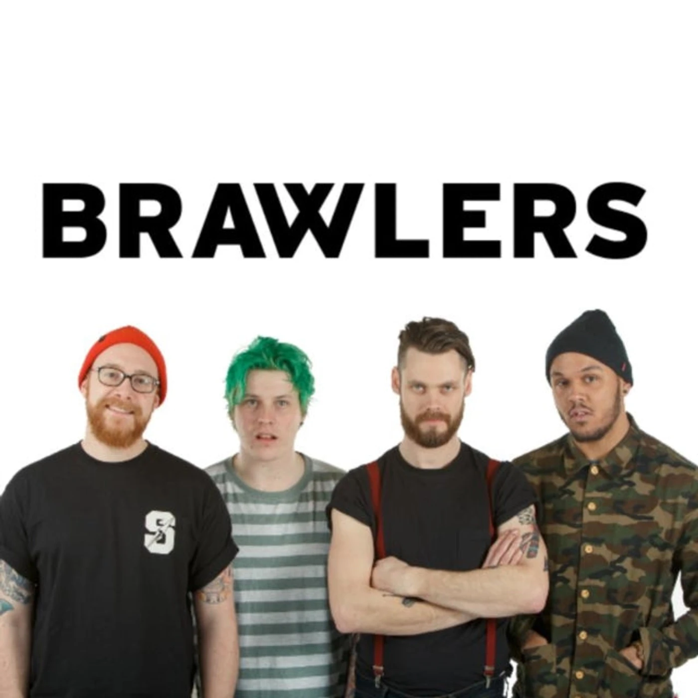 Brawlers CD - I Am A Worthless Piece Of Shit