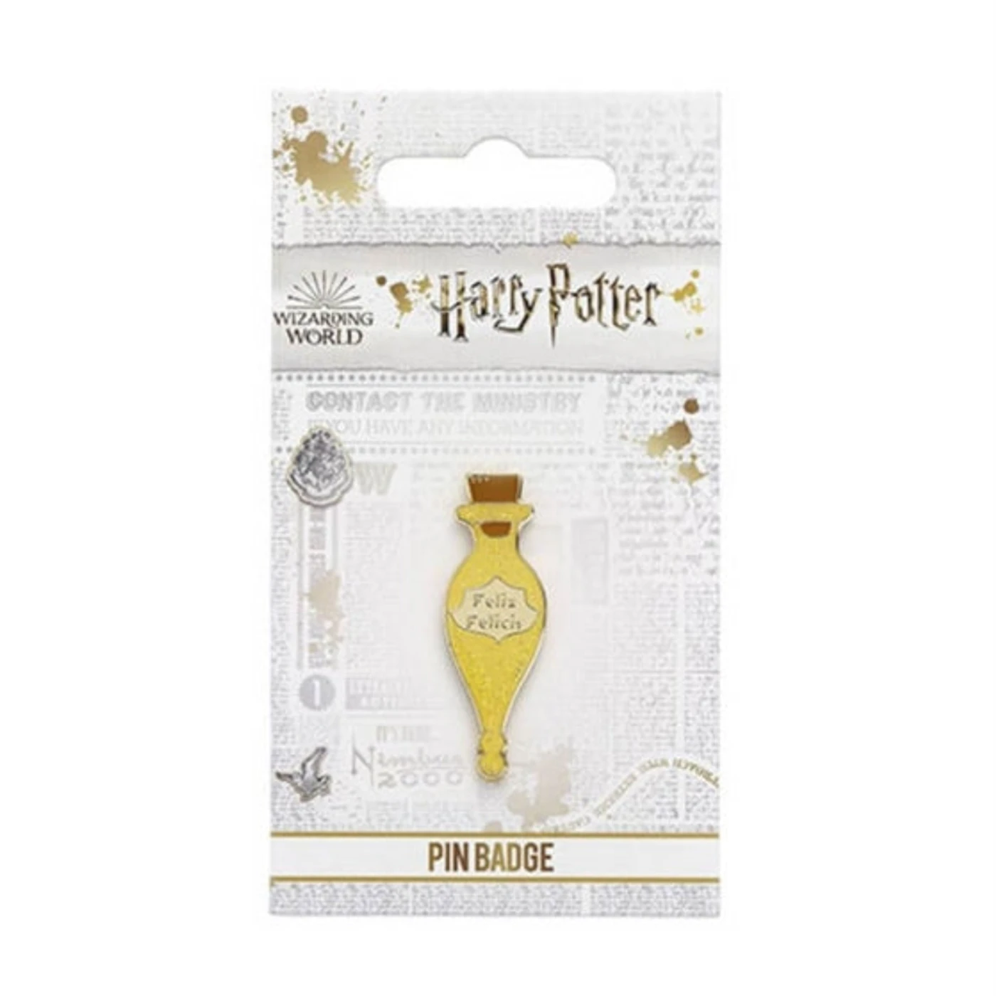 Harry Potter Badge Pin Metal - Harry Potter Felix Felicis Pin Badge