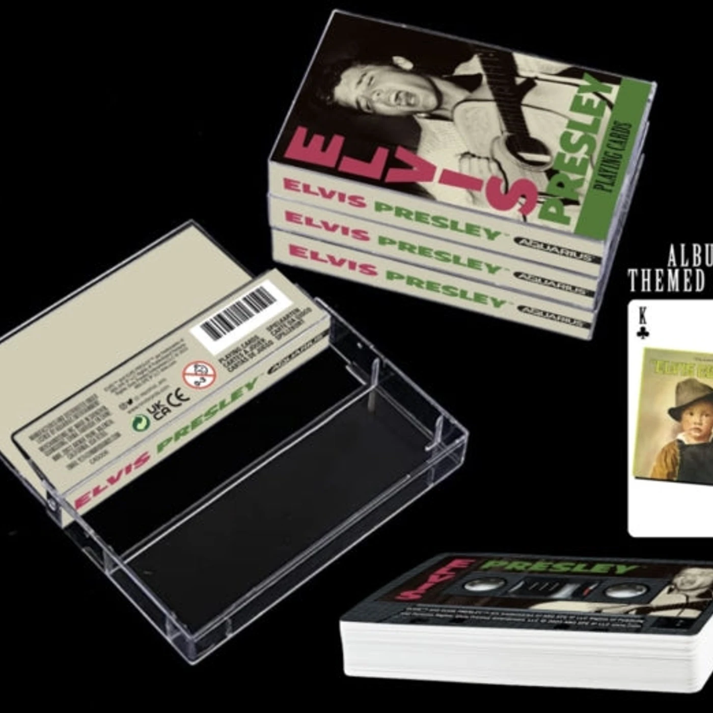 Elvis Presley Playing Cards - Elvis Presley Cassette Playing Cards