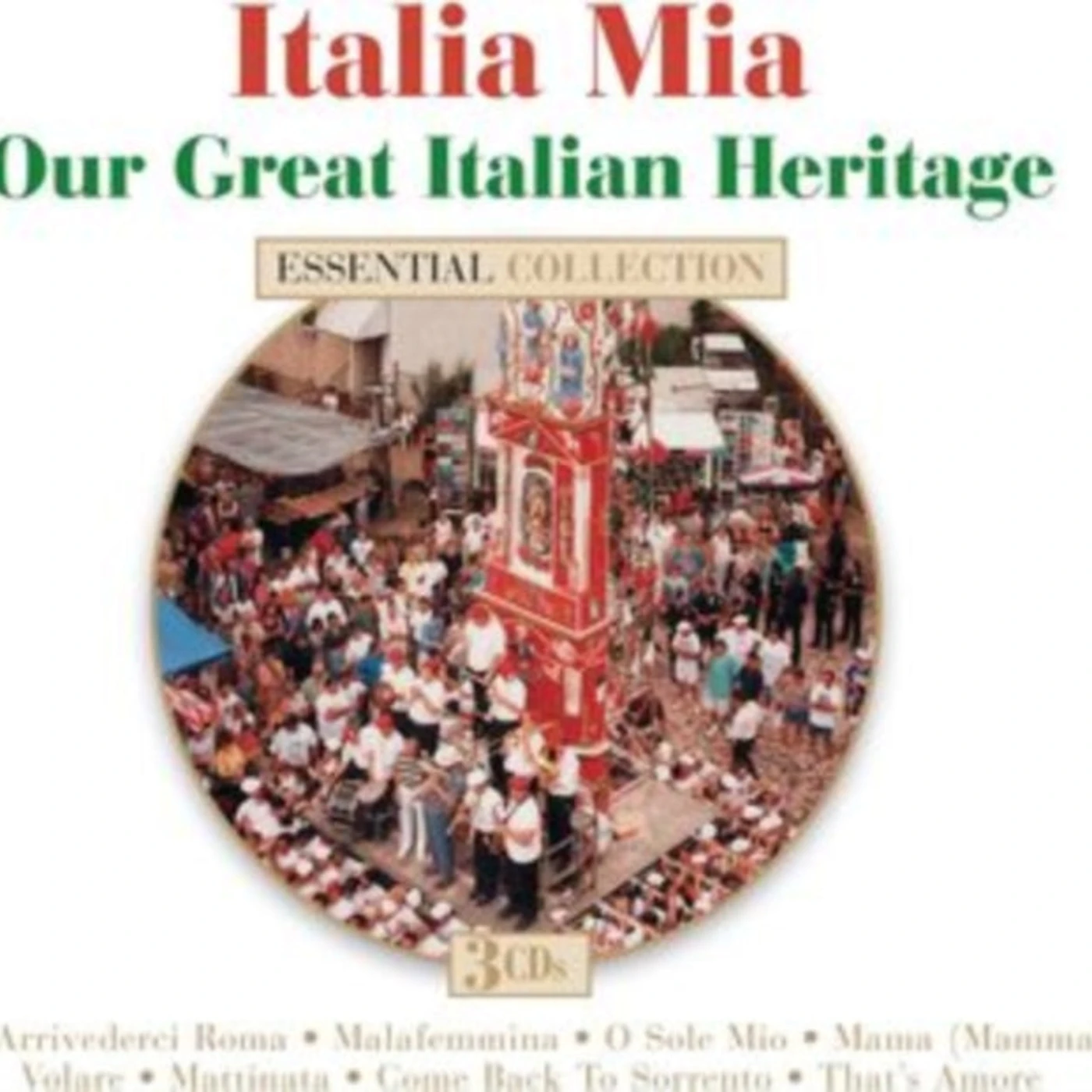 Various Artists CD - Italia Mia: Our Great Italian Heritage