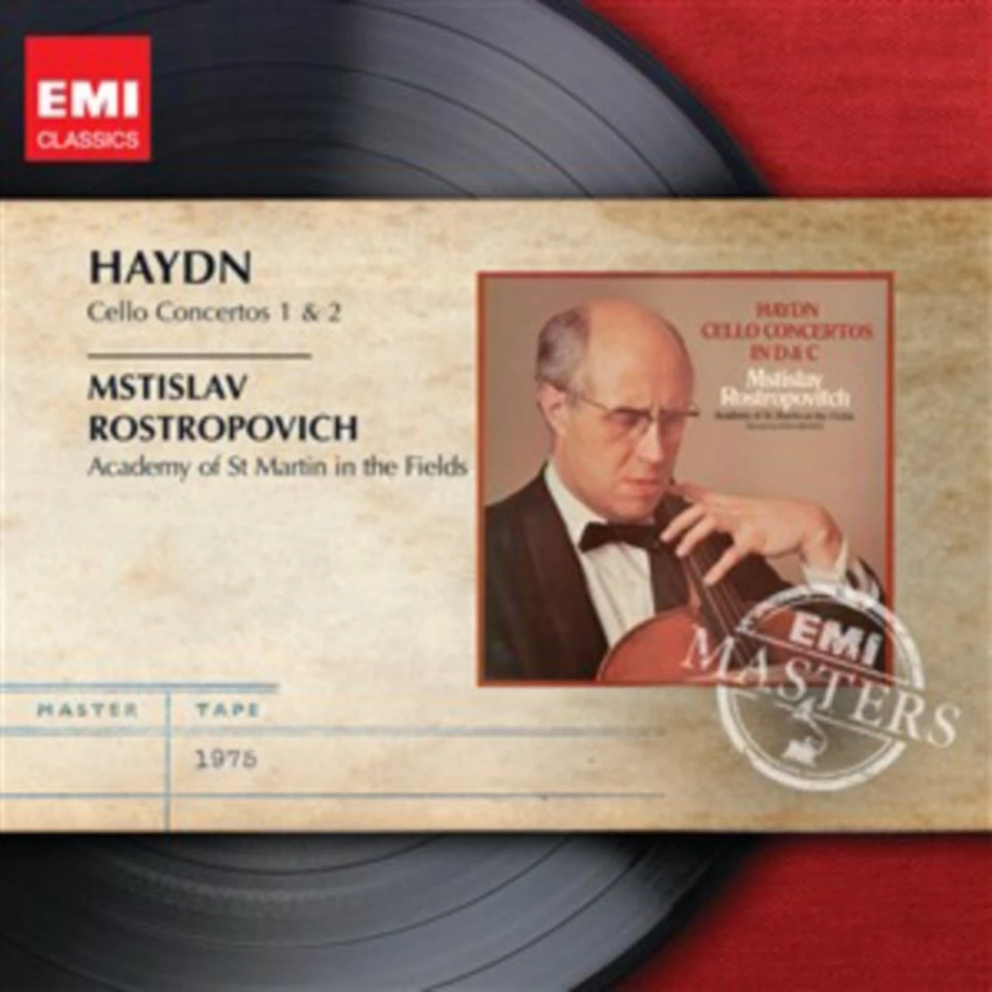 Mstislav Rostropovich CD - Haydn/Cello Concertos 1 & 2