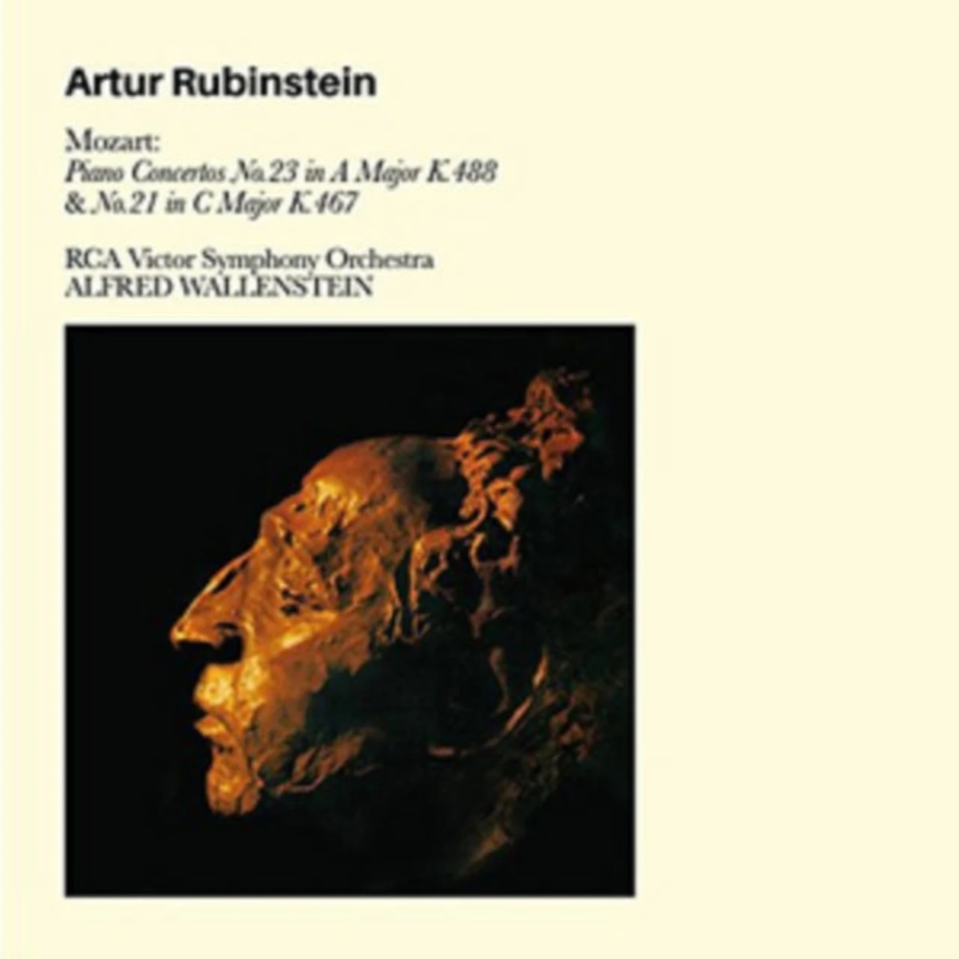 Artur Rubinstein CD - Mozart: Piano Concertos No 23 In A Major K.488 & No21 In C Major K.467
