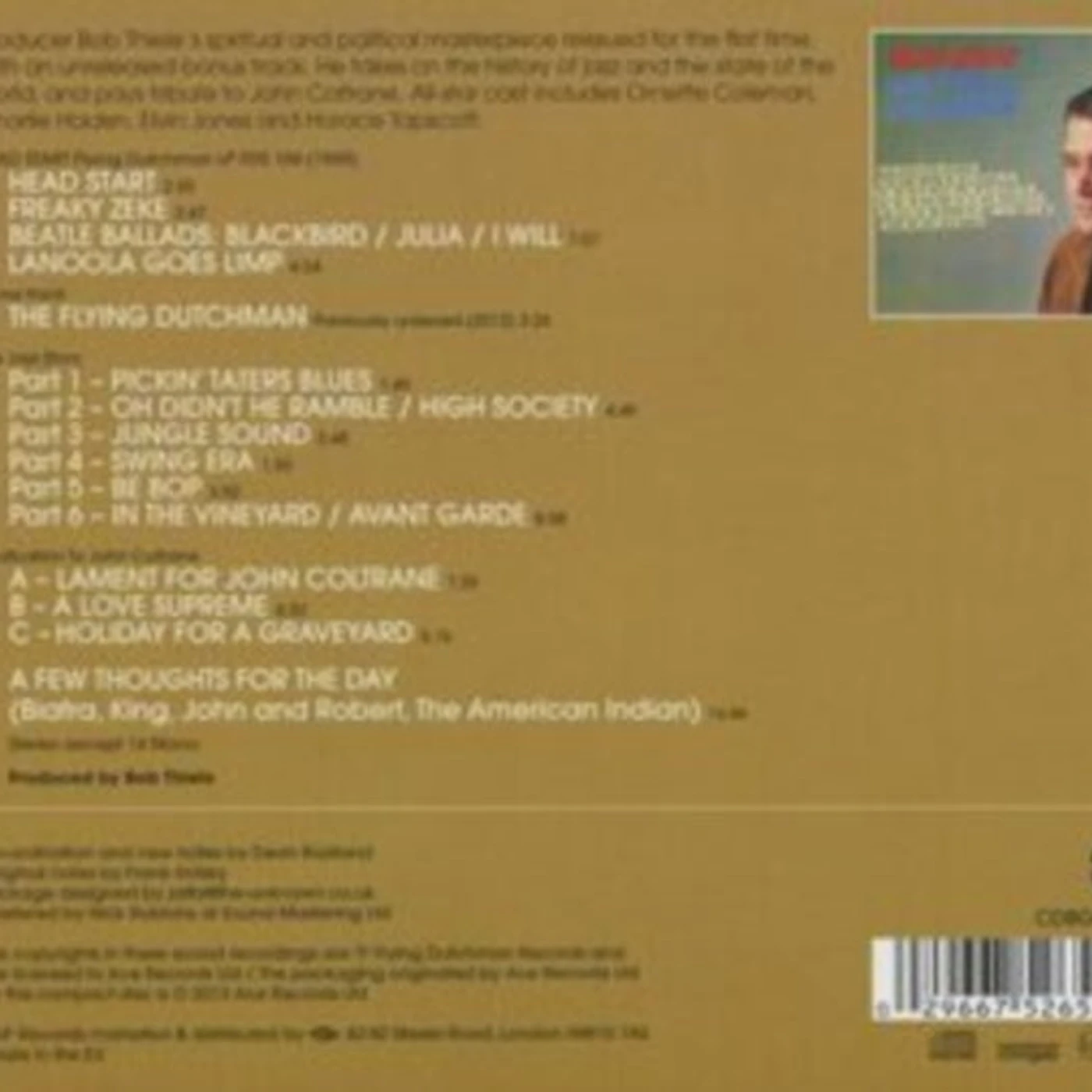 Bob Thiele Emergency CD - Head Start