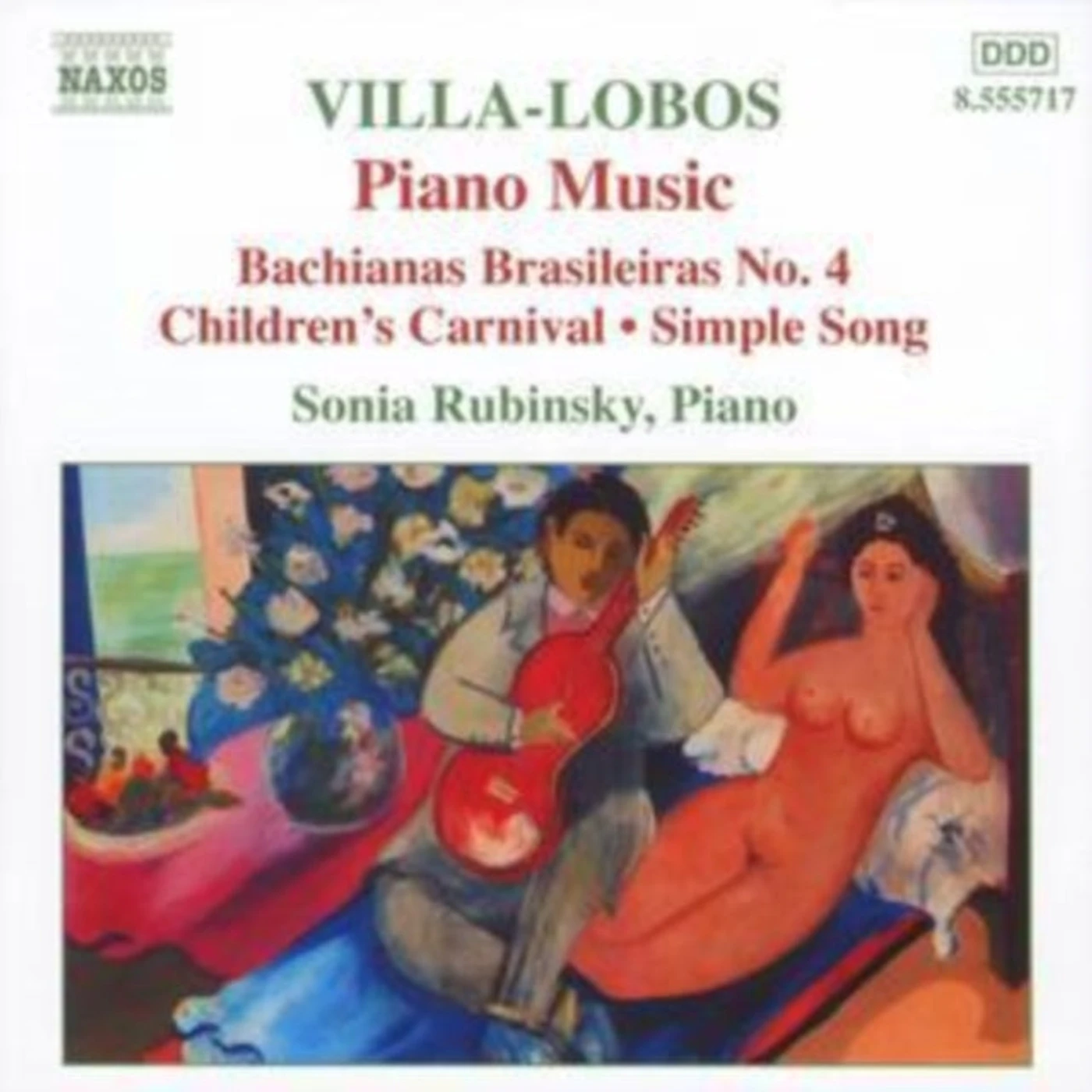 Sonia Rubinsky CD - Villalobospiano Music Vol 4