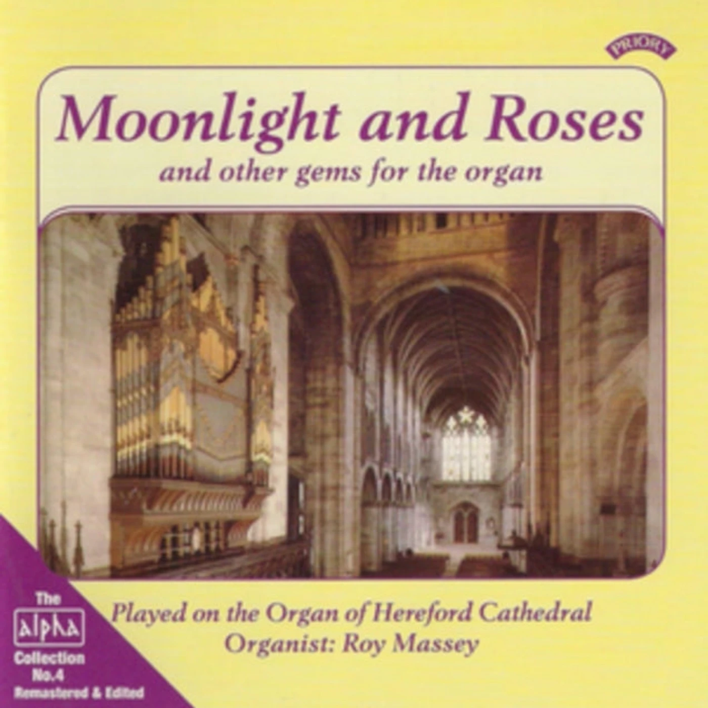 Roy Massey CD - Alpha Collection Vol. 4: Moonlight And Roses. And Other Gems For The Organ