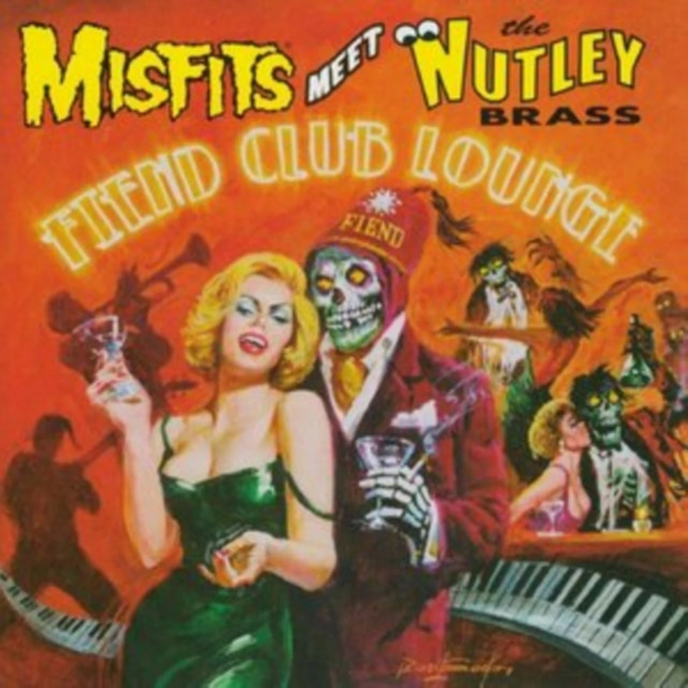 Misfits Meet The Nutley Brass CD - Fiend Club Lounge (Expanded Edition)