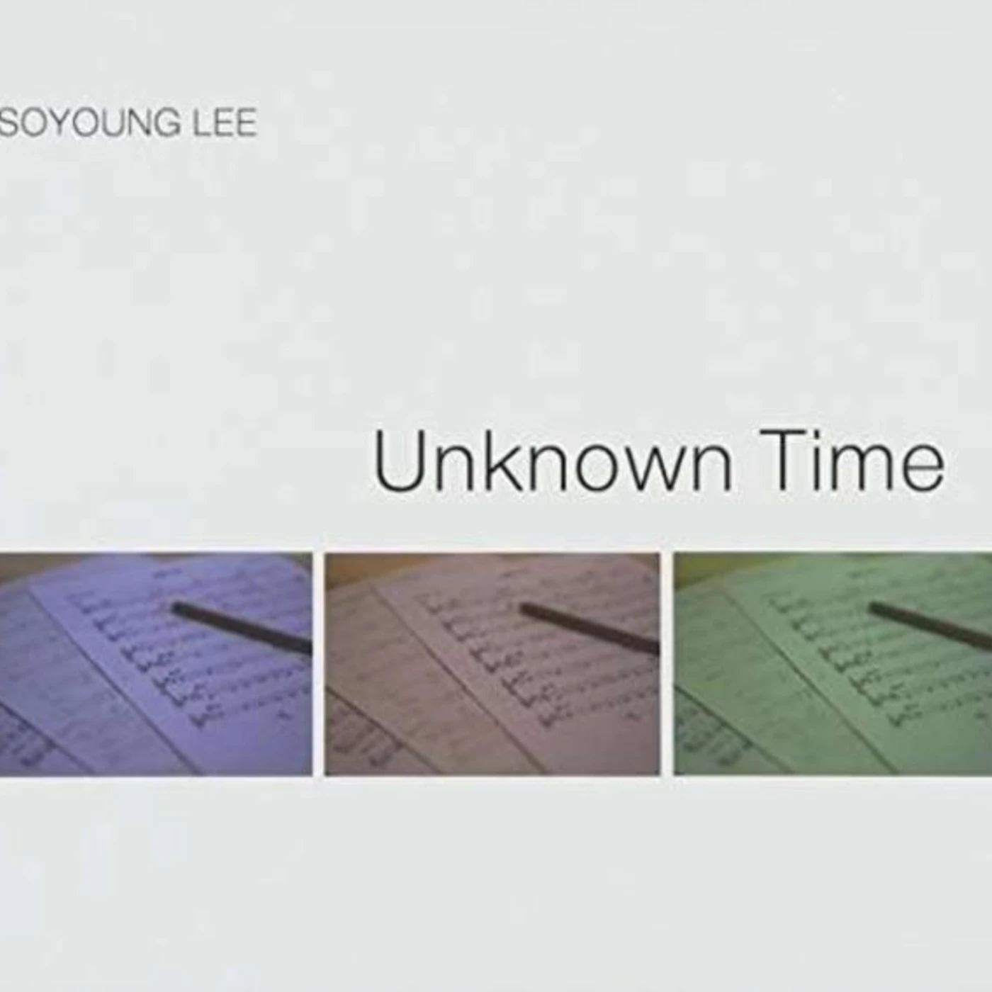 Lee Soo Young CD - Unknown Time