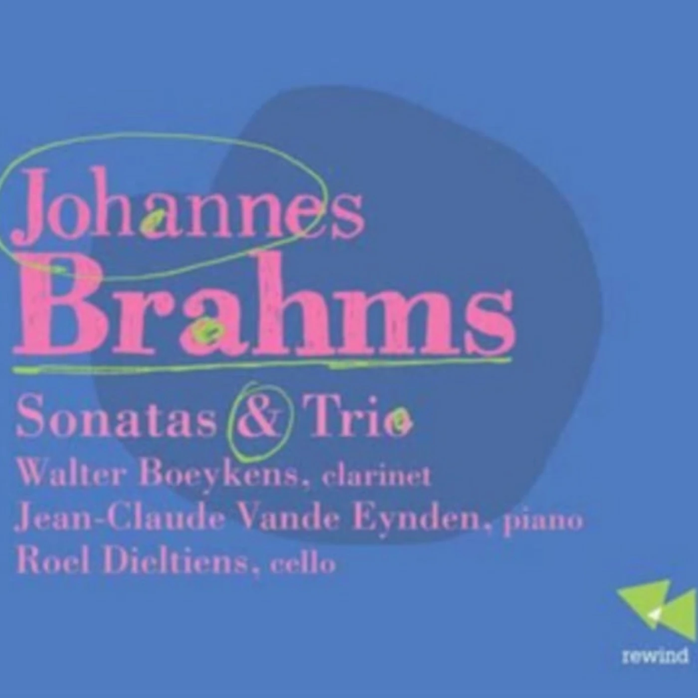Walter Boeykens CD - Brahms/Sonatas & Trio