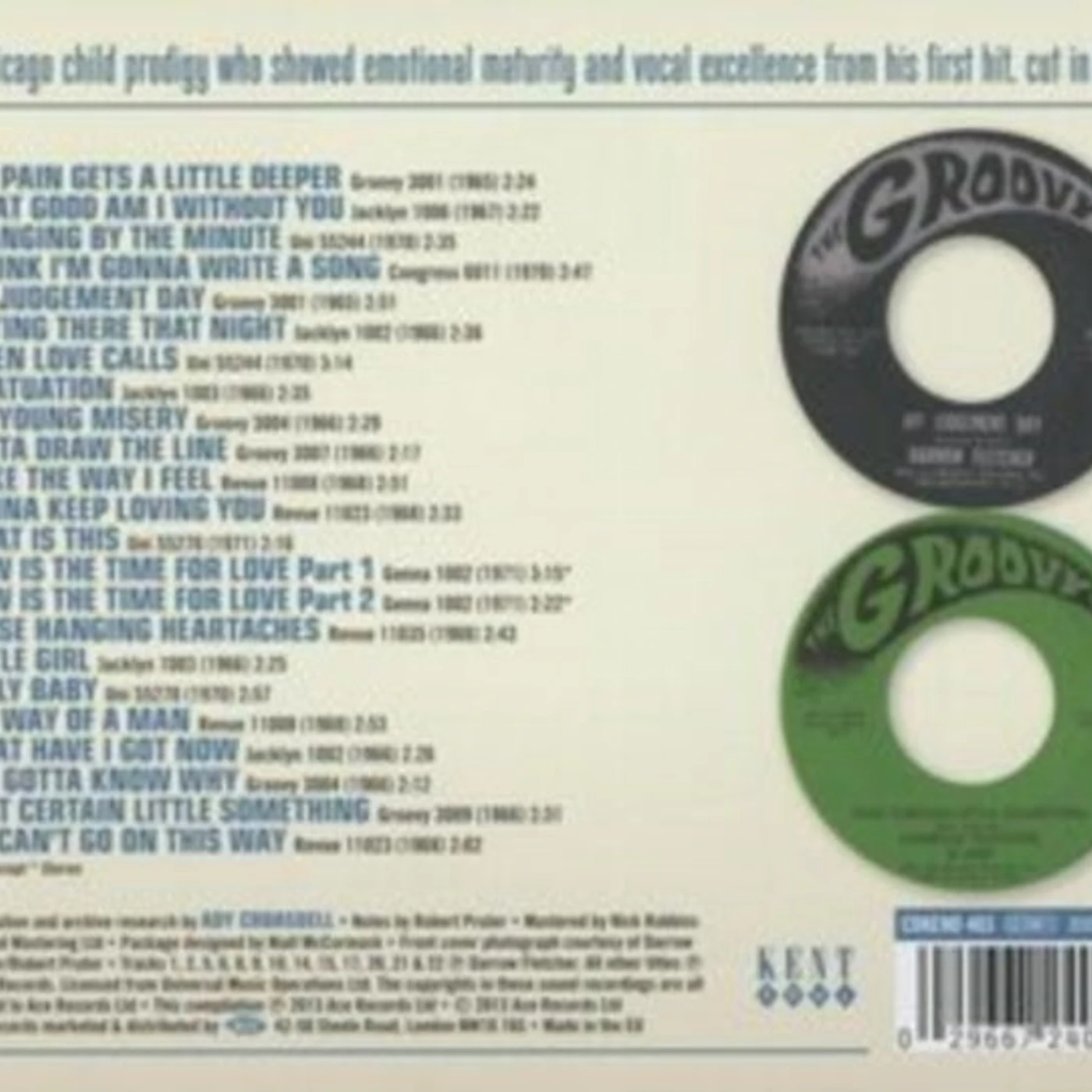 Darrow Fletcher CD - The Pain Gets A Little Deeper