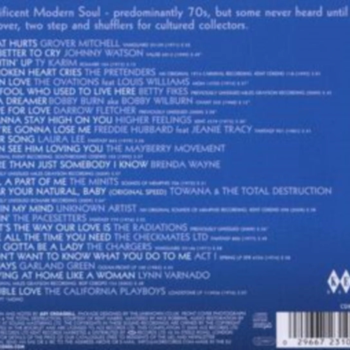 Various Artists CD - Masterpieces Of Modern Soul