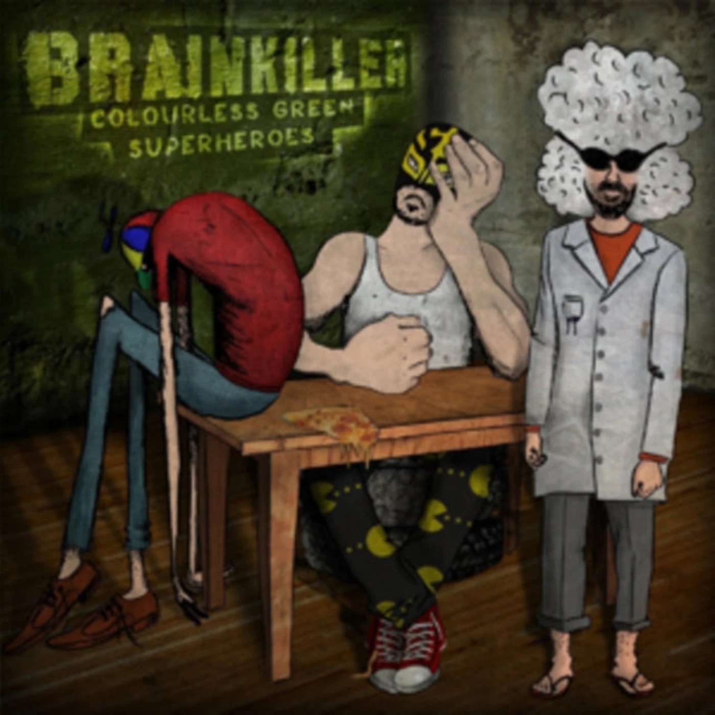 Brainkiller CD - Colourless Green Superheroes
