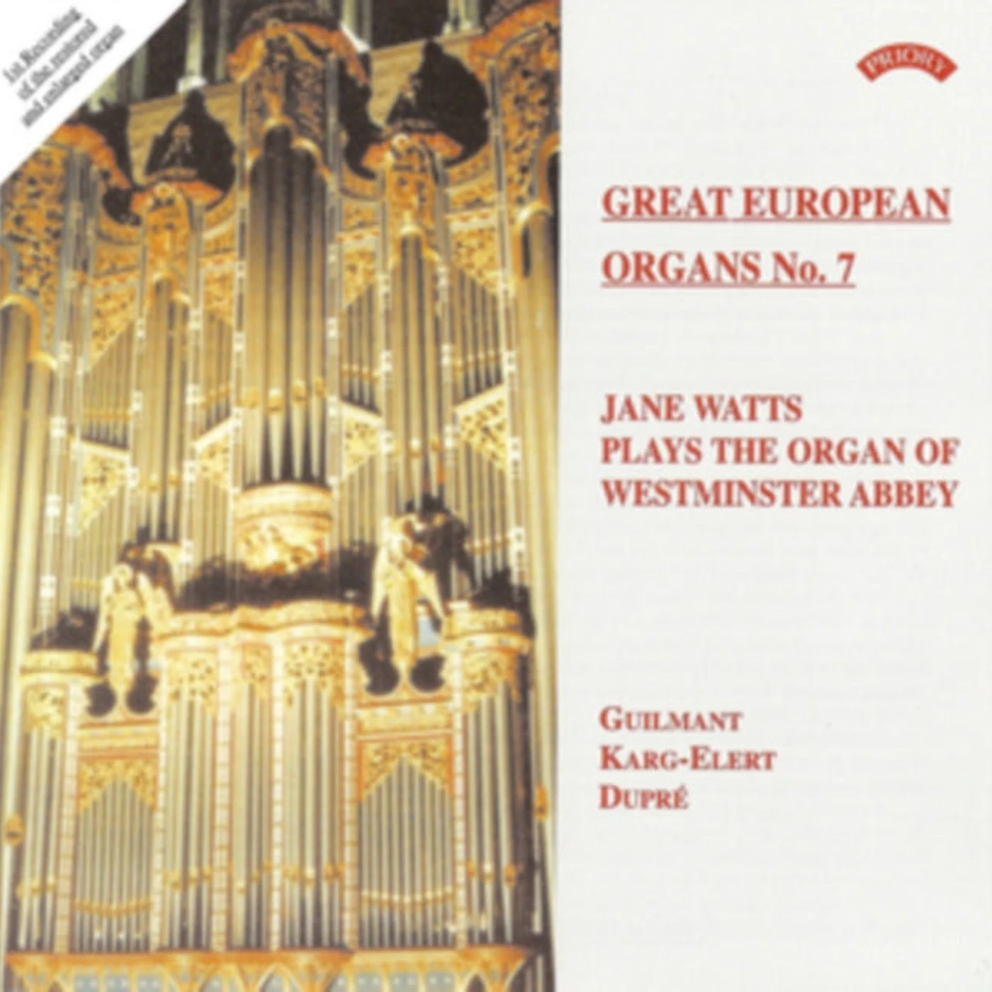 Jane Watts CD - Geo 7: Westminster Abbey