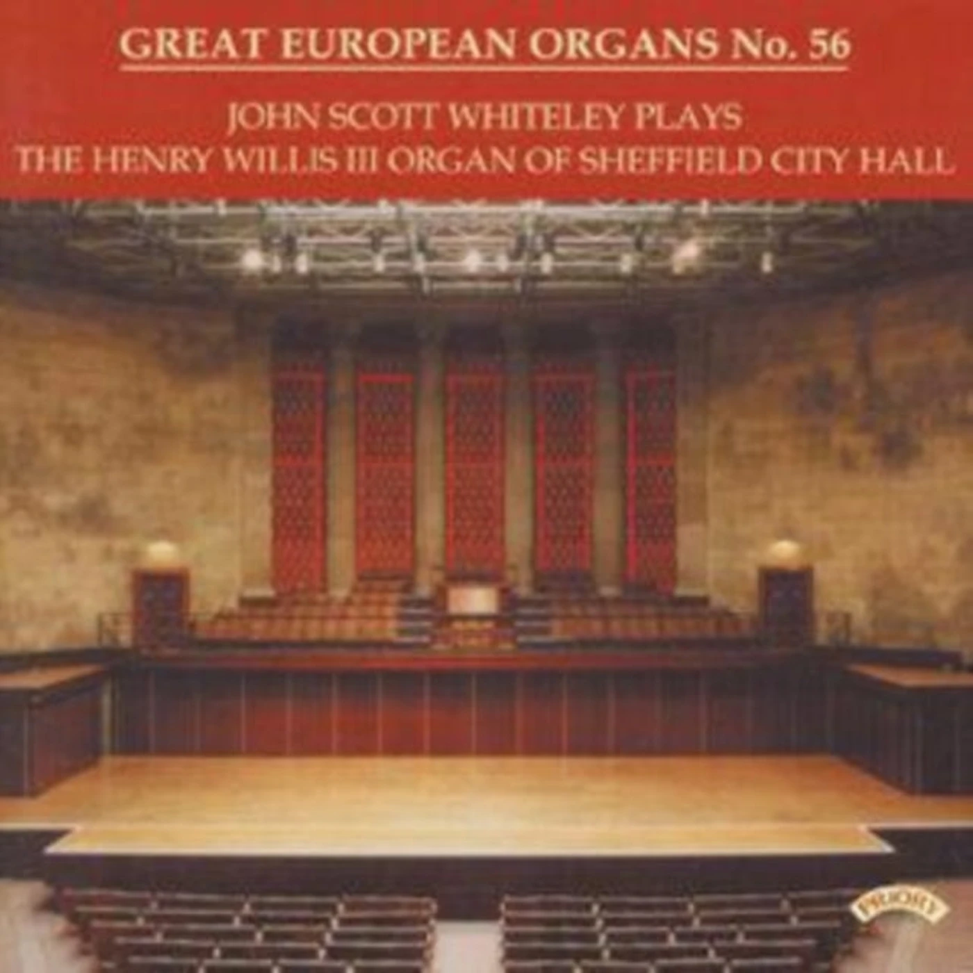 John Scott Whiteley CD - Great European Organs No. 56: Sheffield City Hall