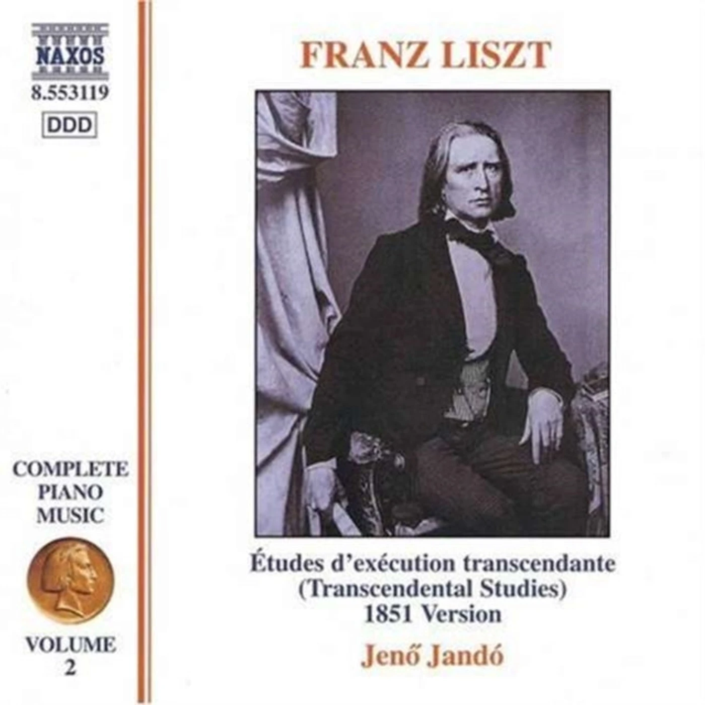 Jeno Jando CD - Liszt / Complete Piano Music - Vol. 2