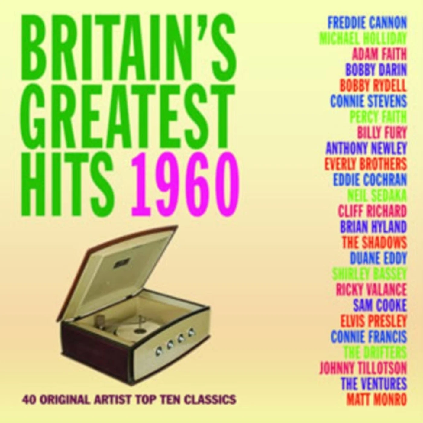 Various Artists CD - Britains Greatest Hits 1960