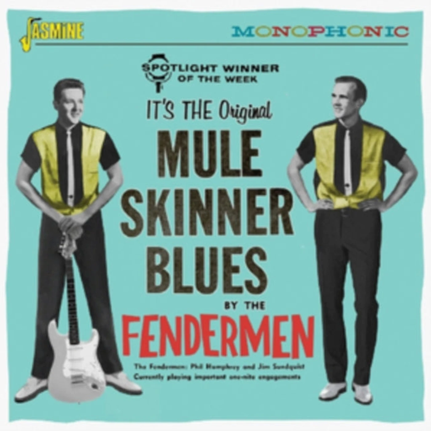 The Fendermen CD - Its The Original Mule Skinner Blues
