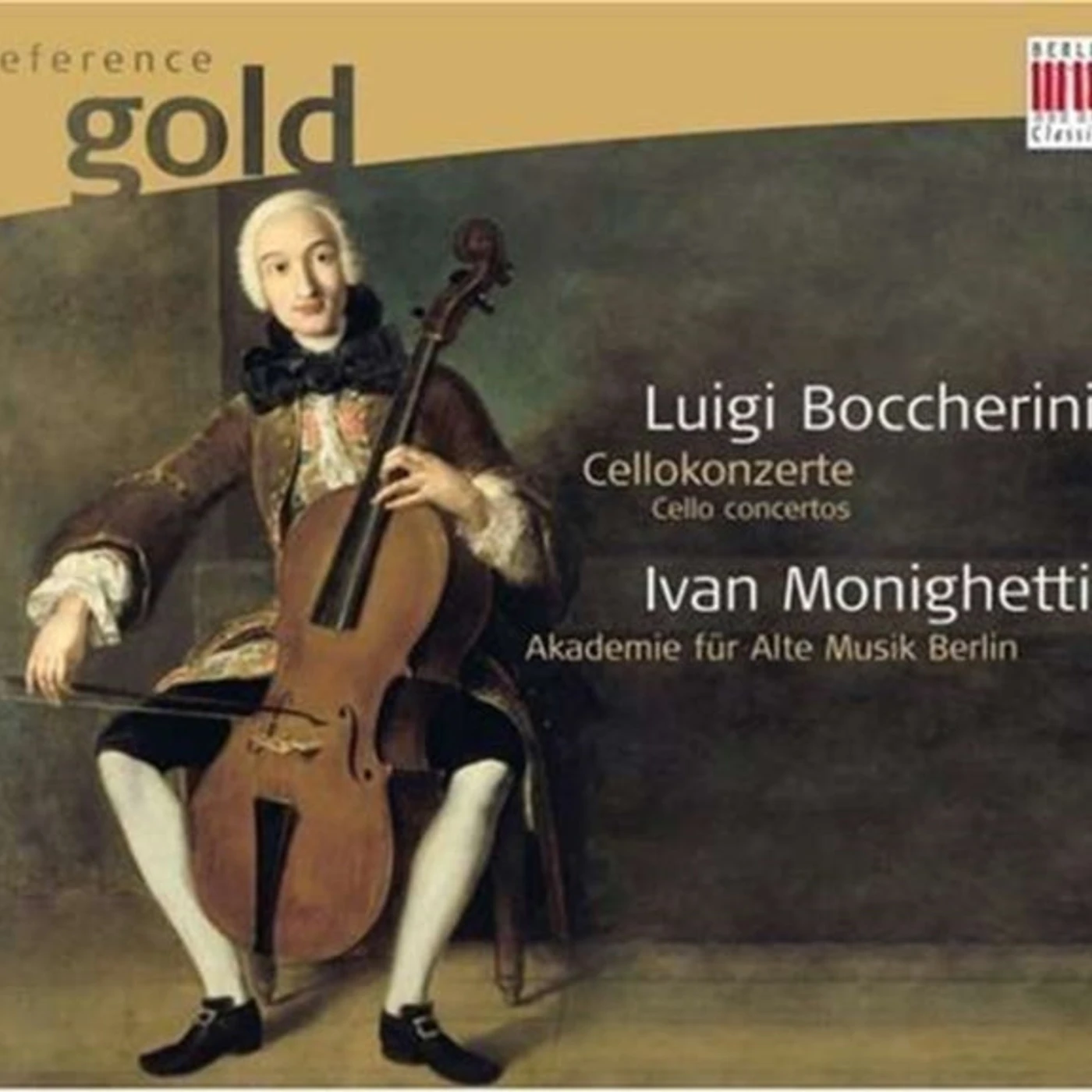 Ivan Monighetti CD - Boccherini/Cello Concertos