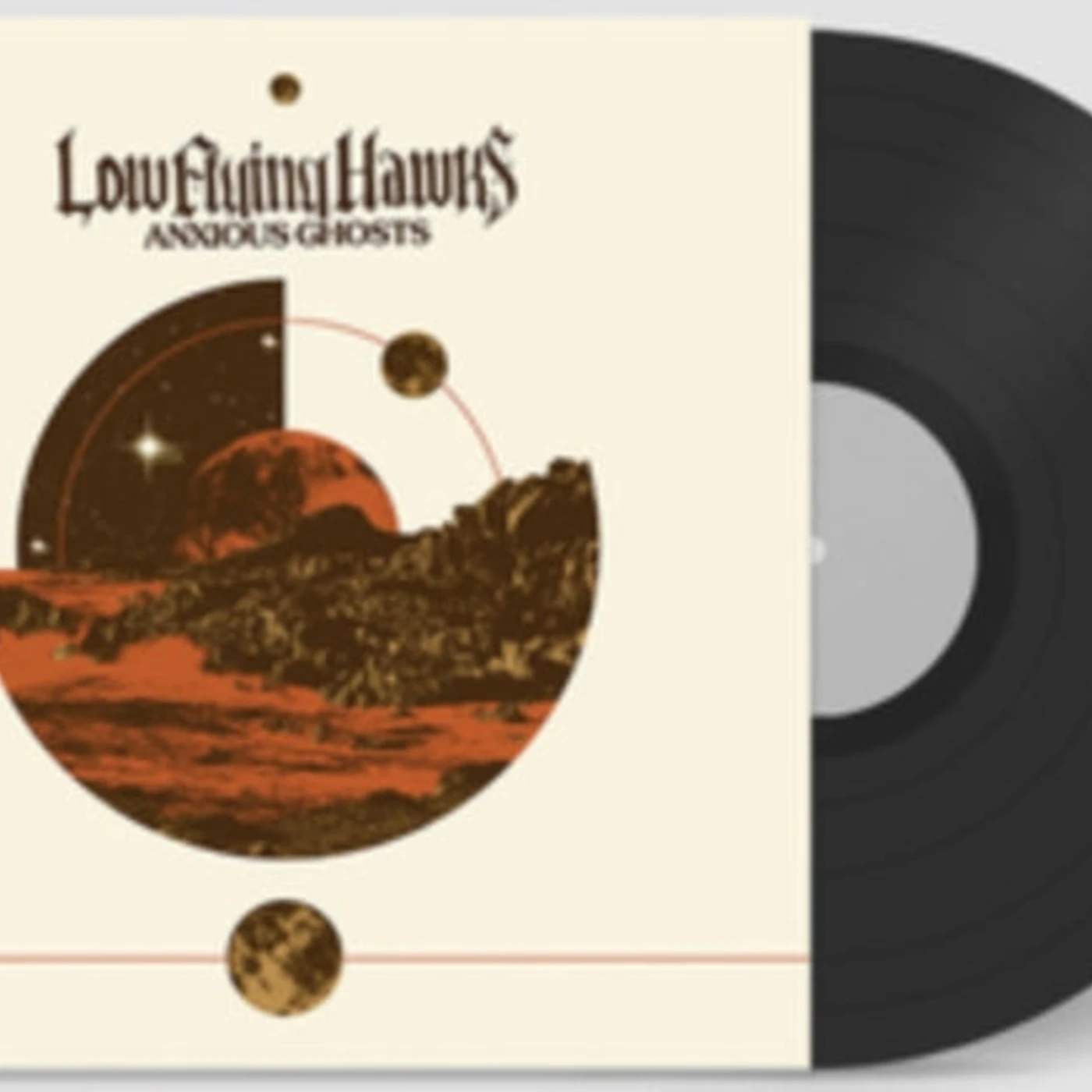 Low Flying Hawks CD - Anxious Ghosts