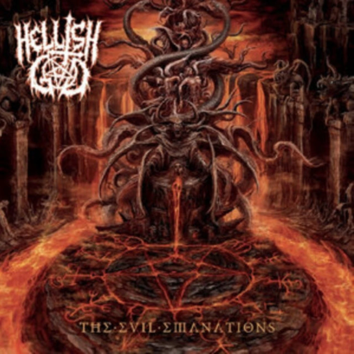 Hellish God CD - The Evil Emanations