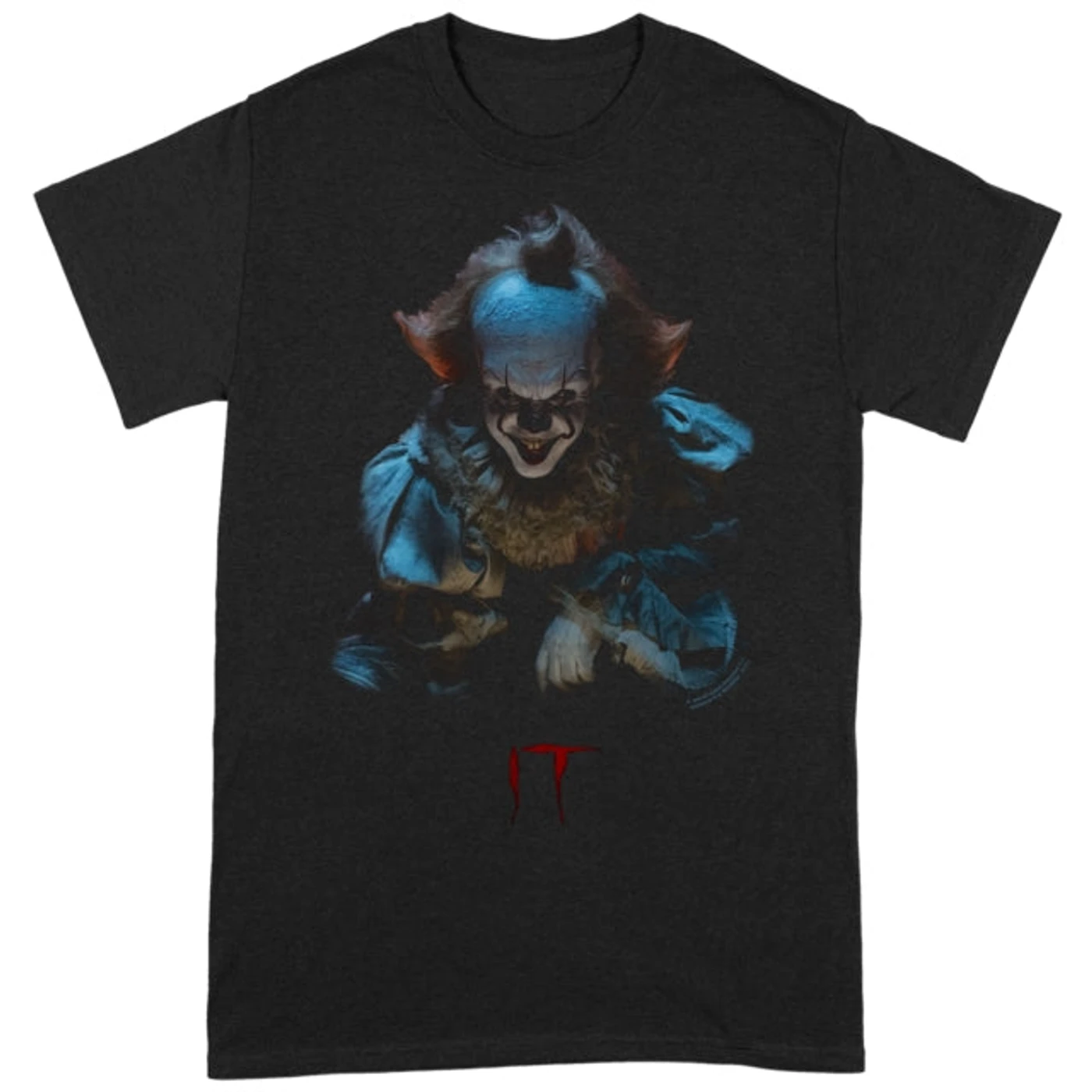 It (2017) T Shirt - Pennywise Grin Small Black T-Shirt