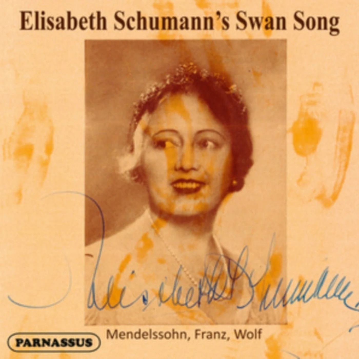 Elisabeth Schumann CD - Elisabeth Schumanns Swan Song