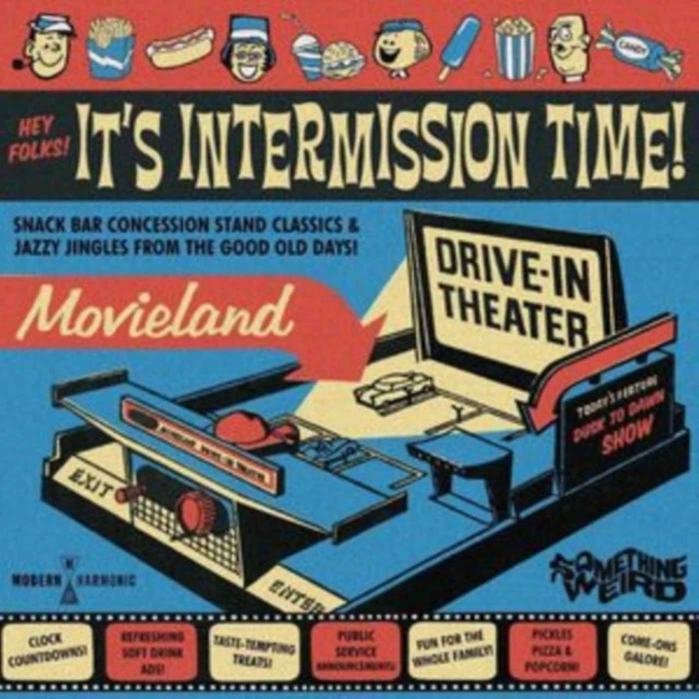 Something Weird CD - Hey Folks! Its Intermission Time!