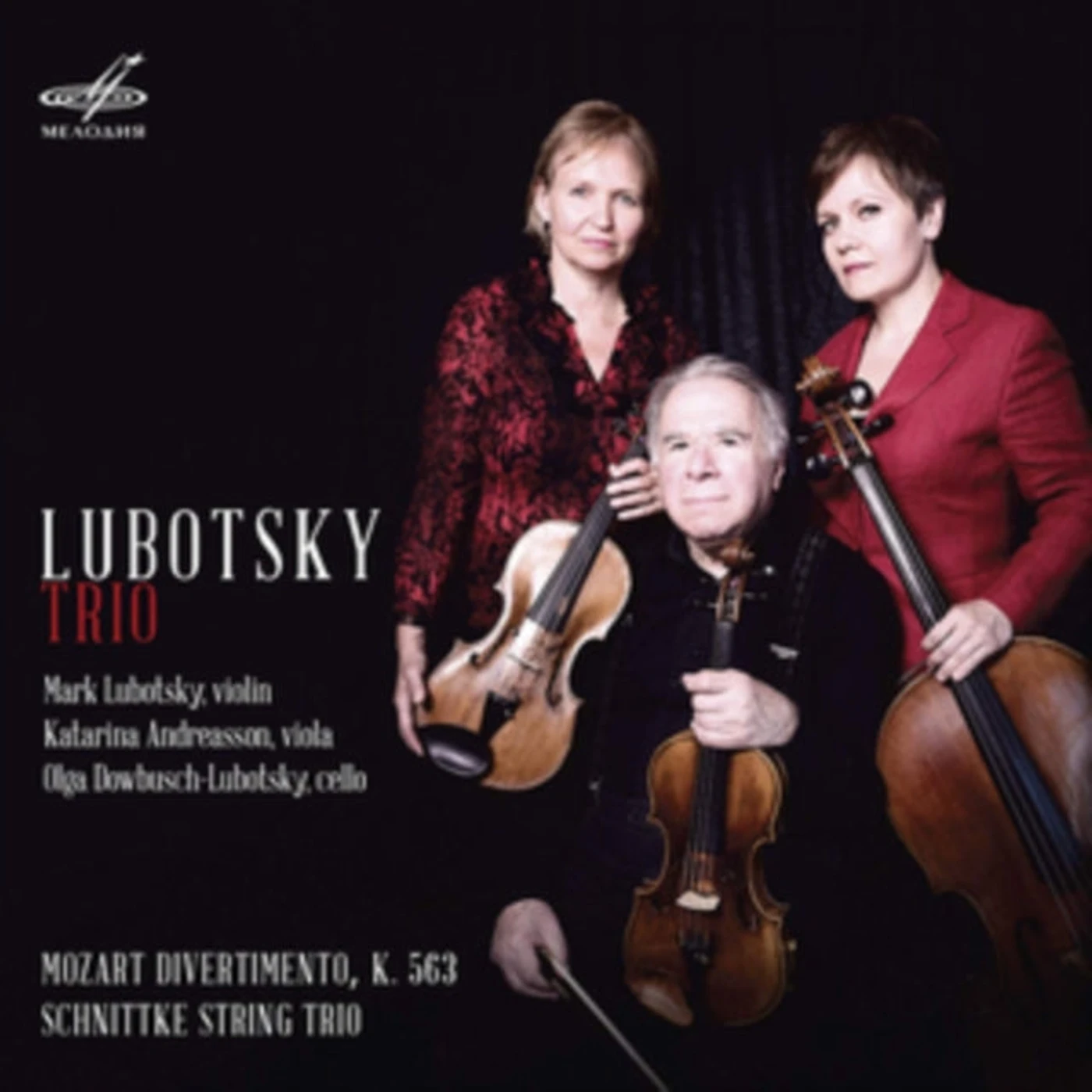 Lubotsky Trio CD - Wolfgang Amadeus Mozart: Divertimento. K 563 / Alfred Schnittke: String Trio
