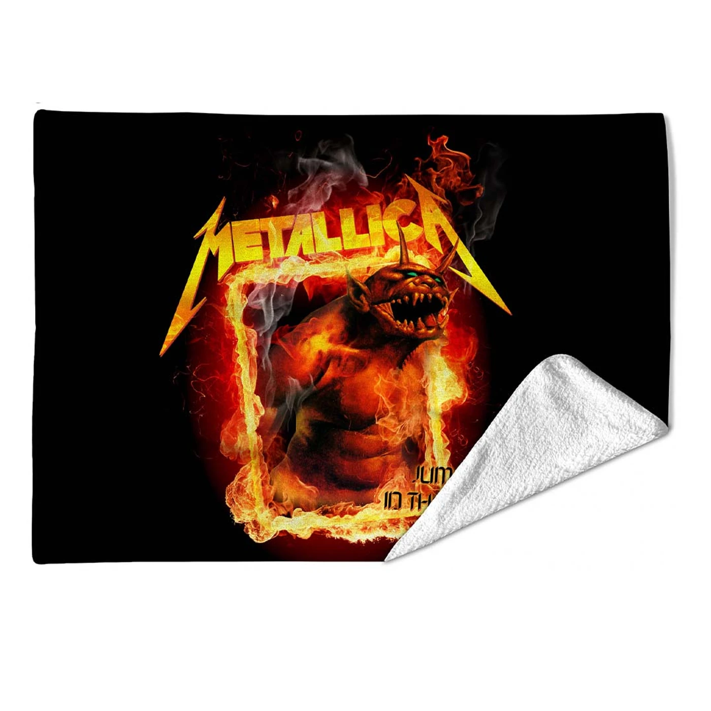 Rocksax Metallica Blanket - Jump In The Fire