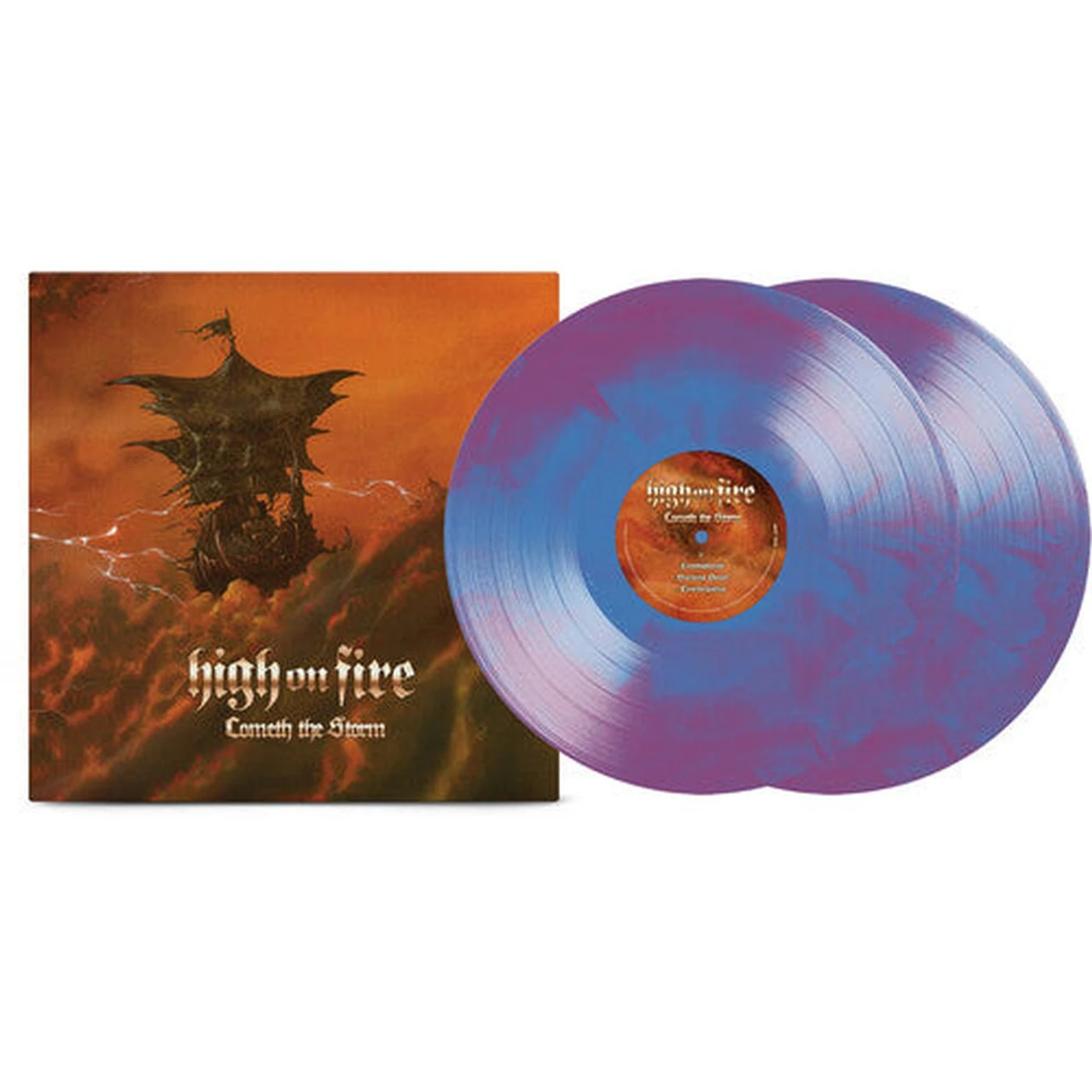 High On Fire LP Vinyl - Cometh The Storm (Blue) (Colv) (Gate) (Ltd) (Ogv)