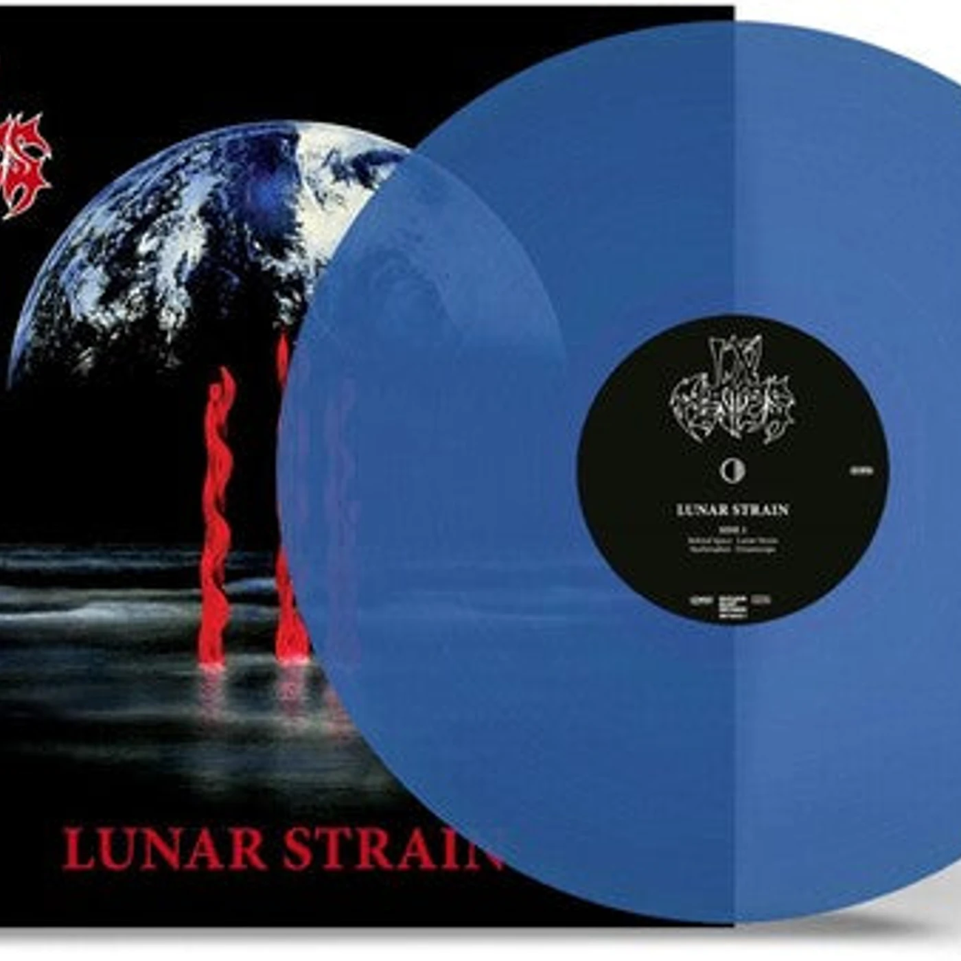 In Flames LP Vinyl - Lunar Strain (30Th Anniversary) - Blue (Blue)