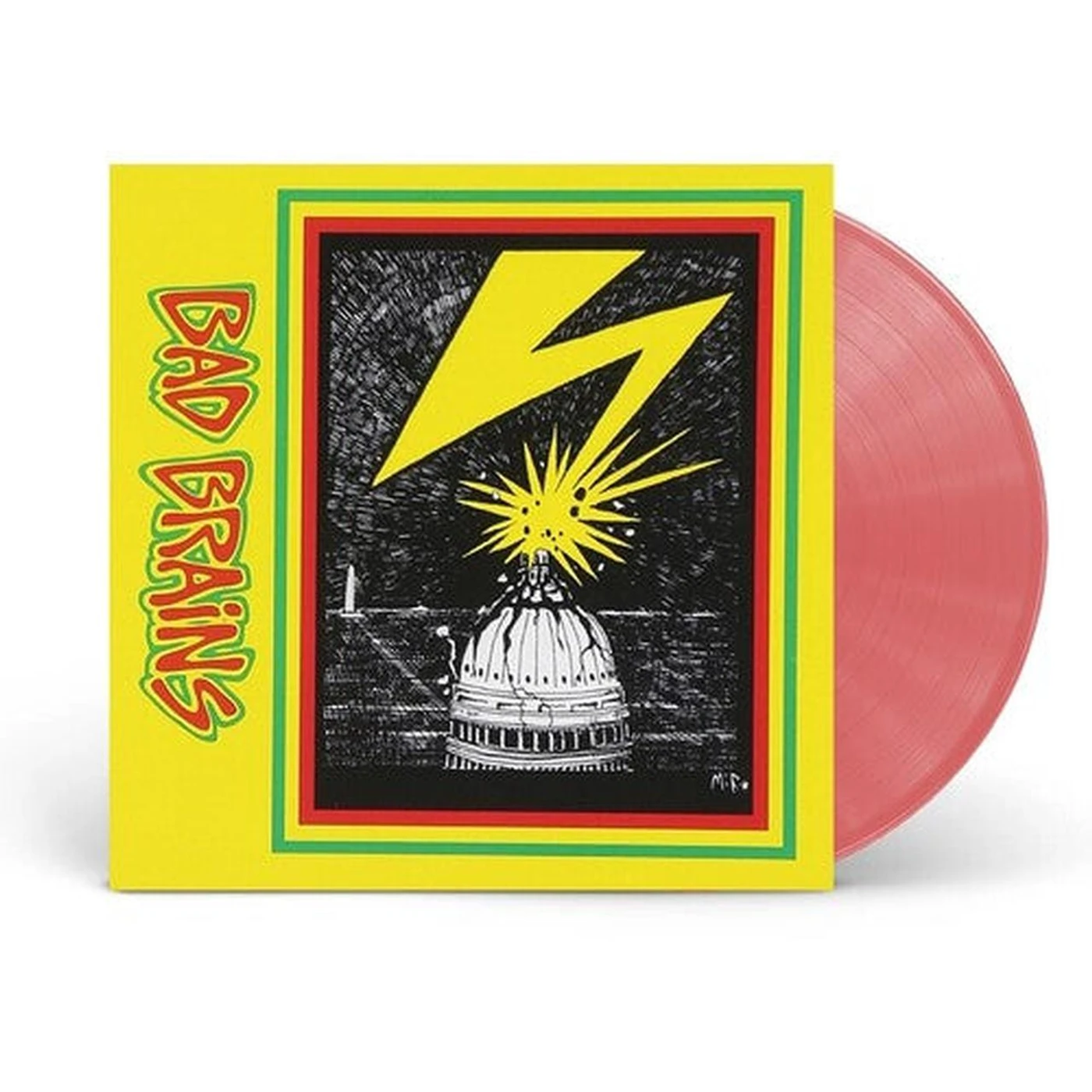 Bad Brains LP Vinyl - Bad Brains (Transparent Red) (Colv) (Red)