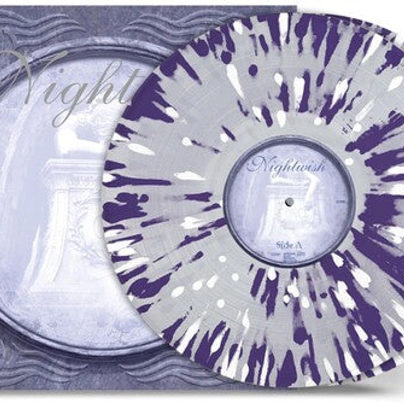 Nightwish LP Vinyl - Once 20Th Anniversary Edition - Clear White Purple