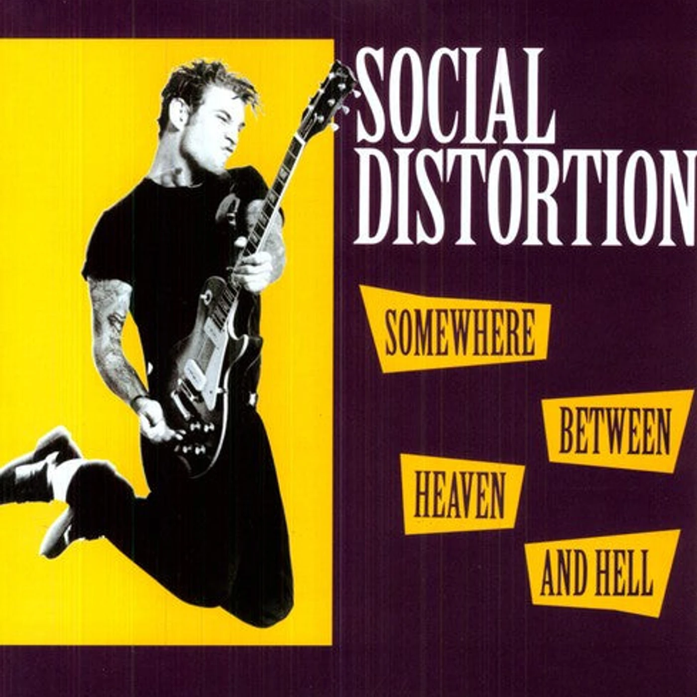Social Distortion LP Vinyl - Somewhere Between Heaven And Hell (Ogv)