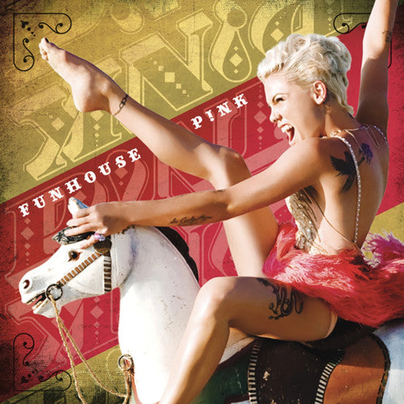 P!nk LP Vinyl - Funhouse (Colv) (Ylw)