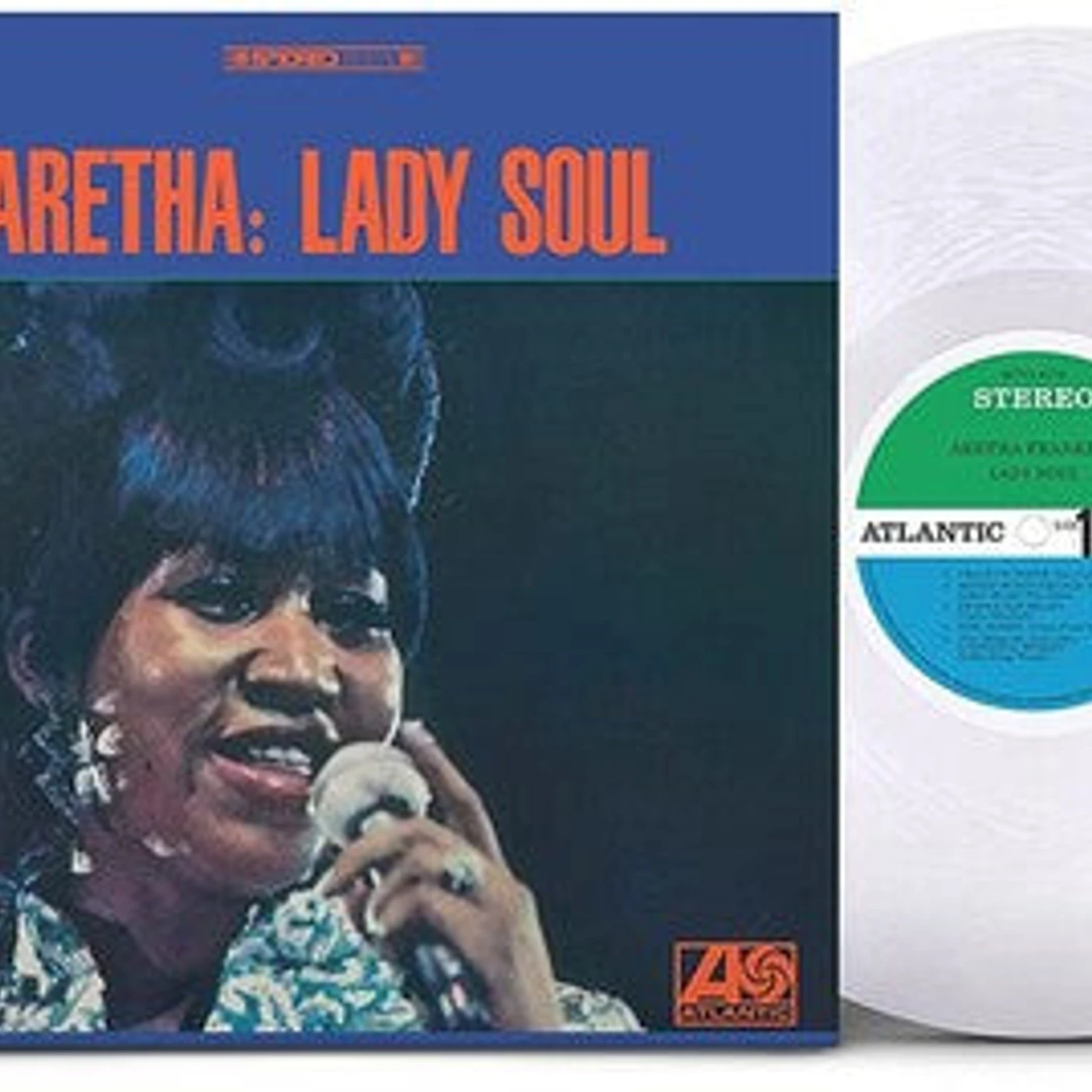 Aretha Franklin LP Vinyl - Lady Soul (Colv) (Slv)