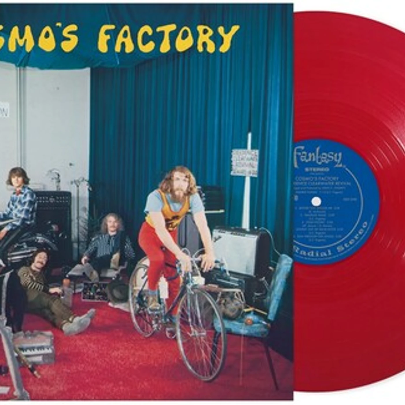 Ccr ( Creedence Clearwater Revival ) LP Vinyl - Cosmo'S Factory (Colv) (Red) (Rmst)