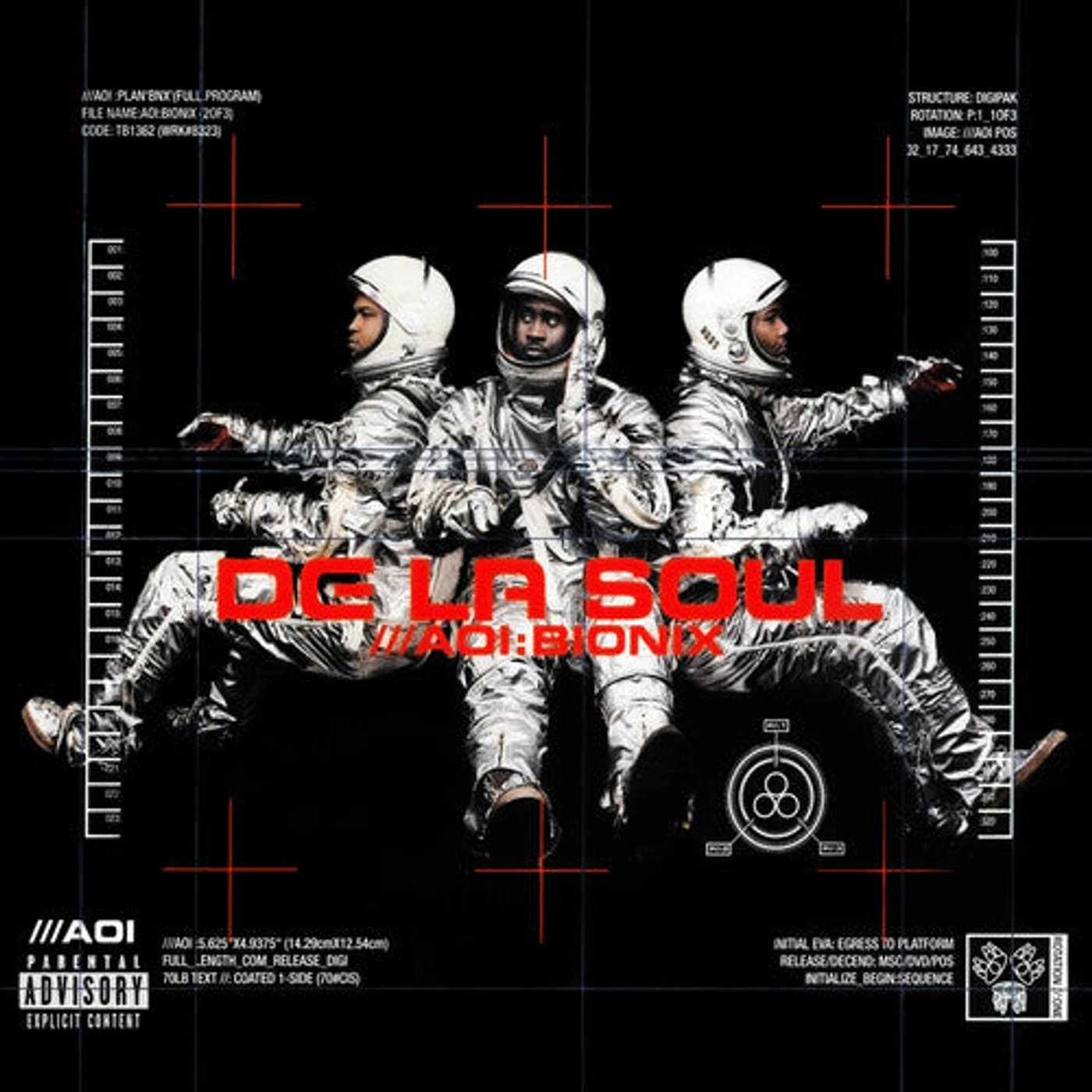 De La Soul LP Vinyl - Aoi: Bionix (Blk) (Ofgv) (Rmst)