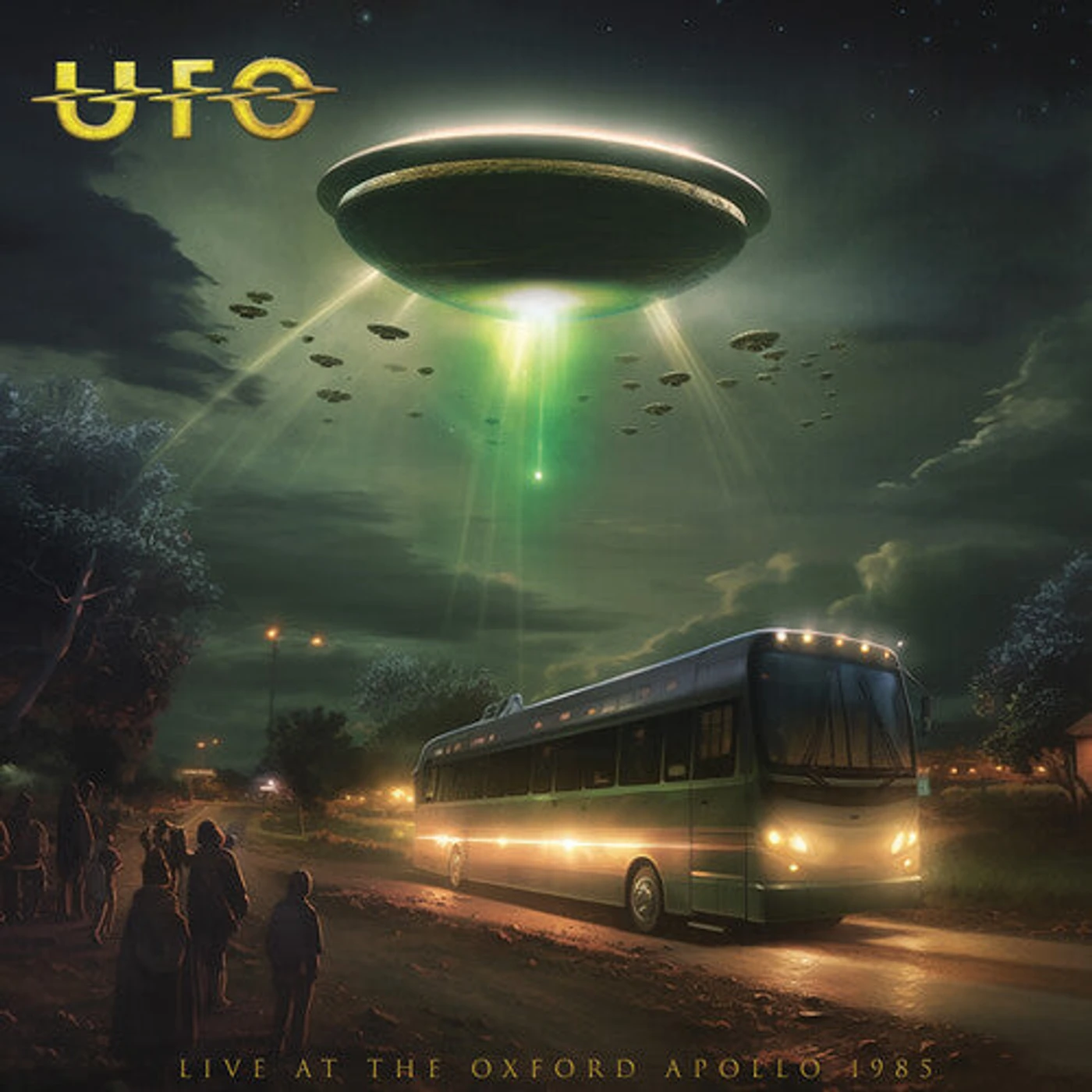 Ufo LP Vinyl - Live At The Oxford Apollo 1985 - Green (Colv)