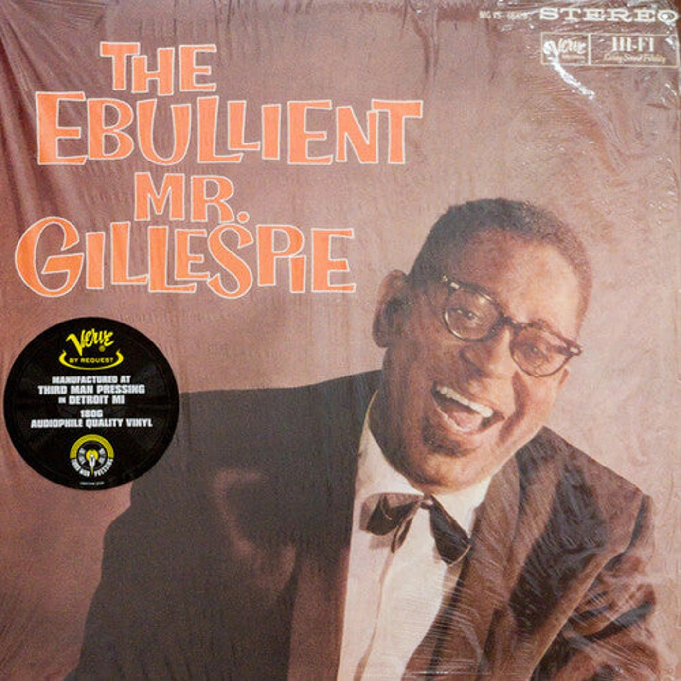 Dizzy Gillespie LP Vinyl - Ebullient Mr. Gillespie (Verve By Request Series)
