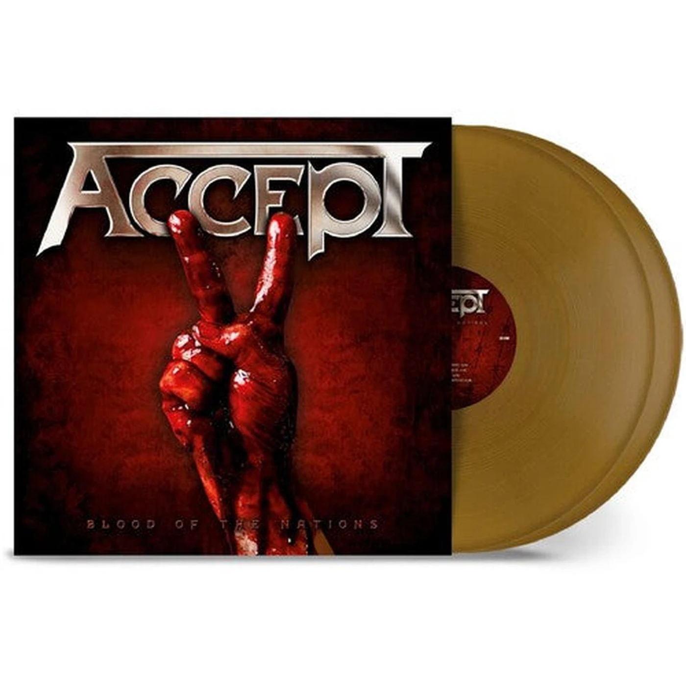 Accept LP Vinyl - Blood Of The Nations - Gold (Colv) (Gol)