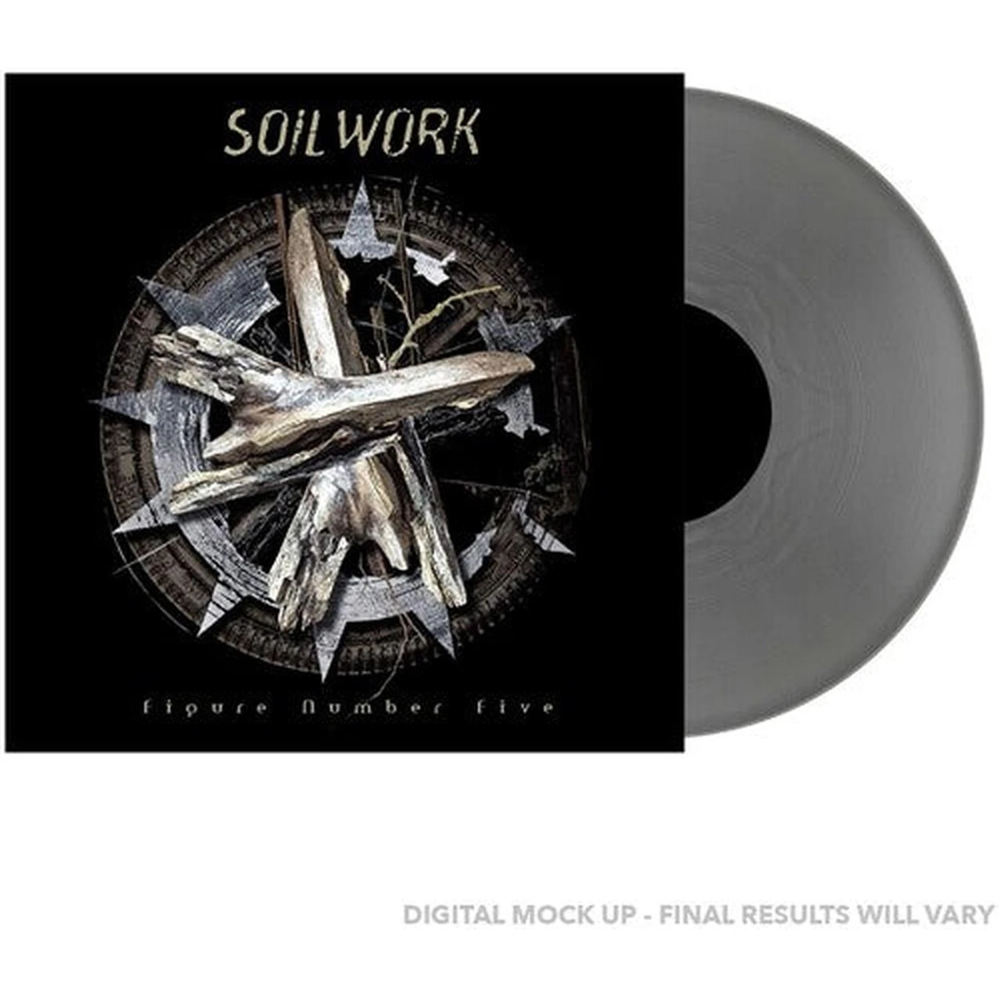 Soilwork LP Vinyl - Figure Number Five - Silver (Colv) (Slv)