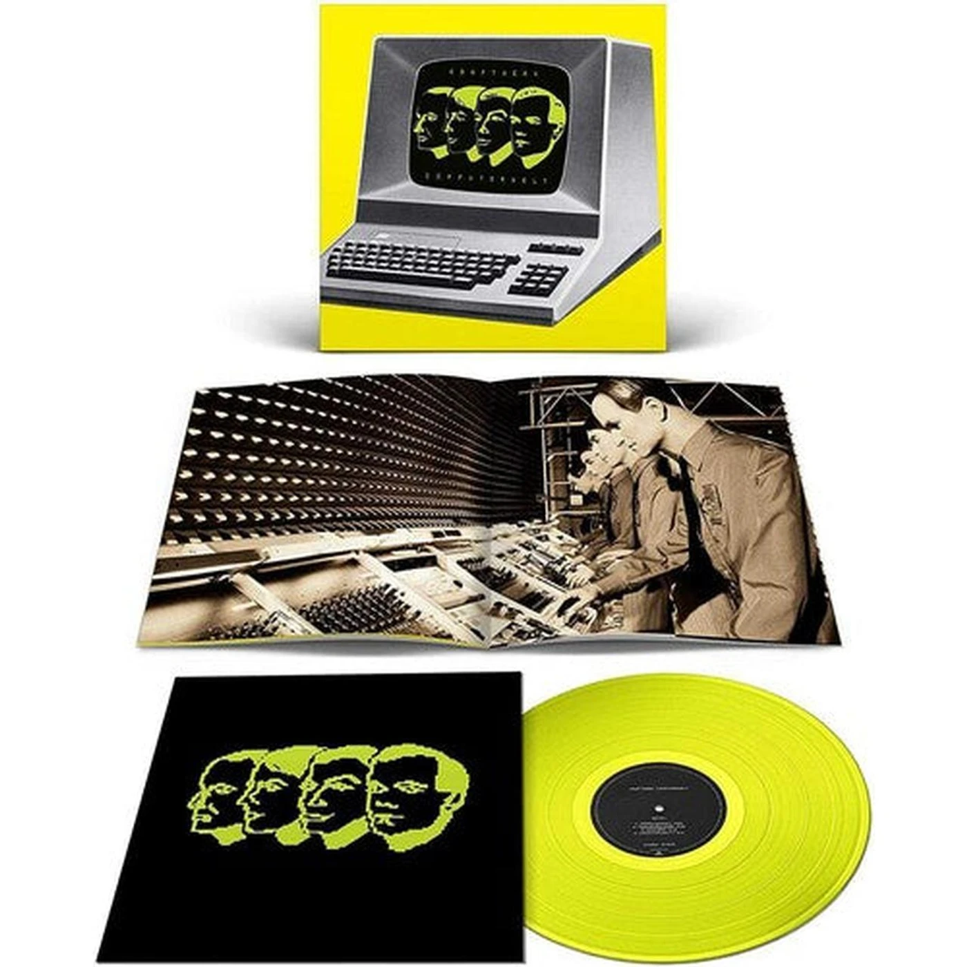 Kraftwerk LP Vinyl - Computerwelt (German Version) (Colv) (Ylw) (Uk)